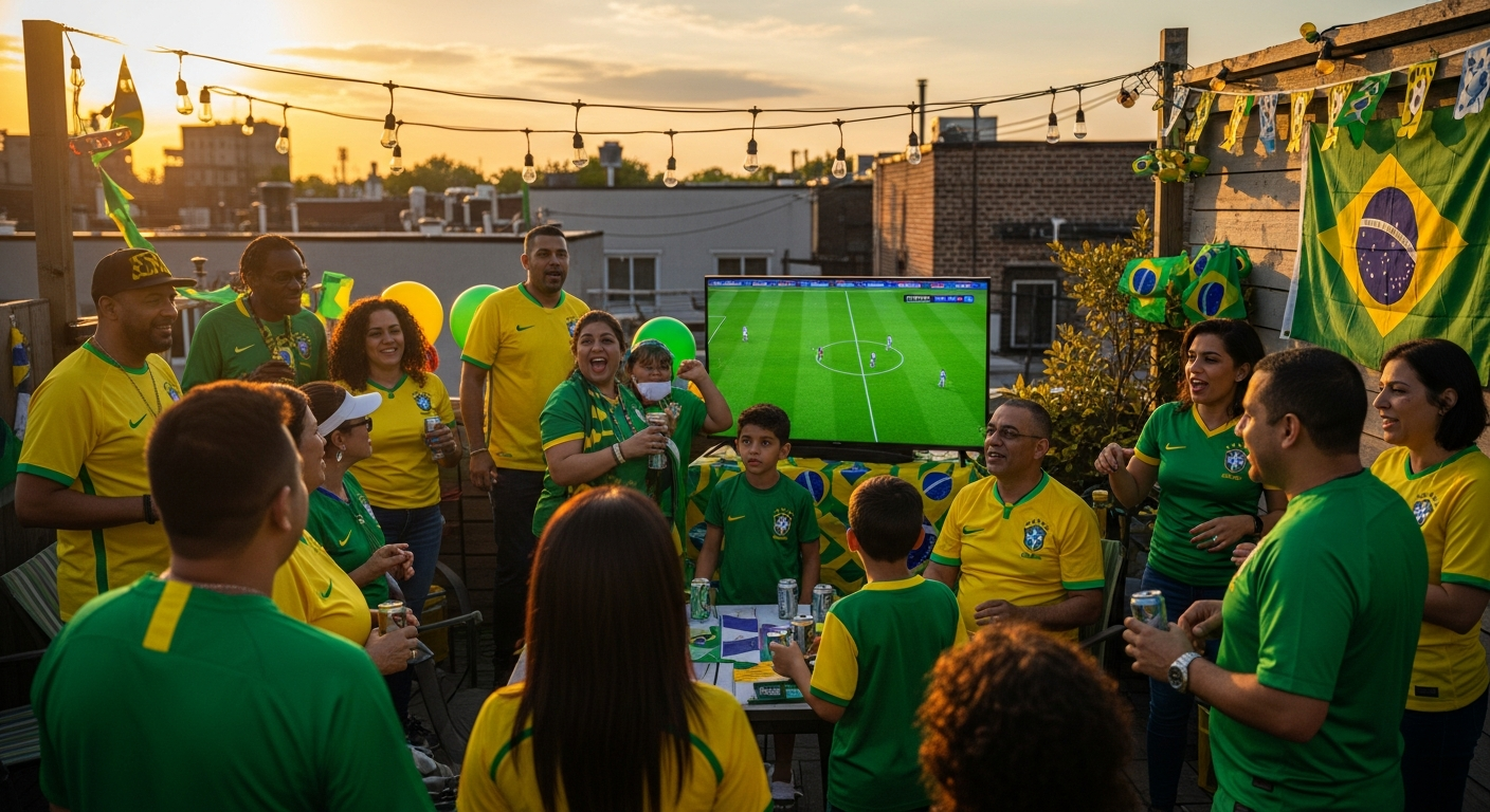 Brazil vs Morocco at MetLife: The Brazilian-American Watch-Party Niche in Newark