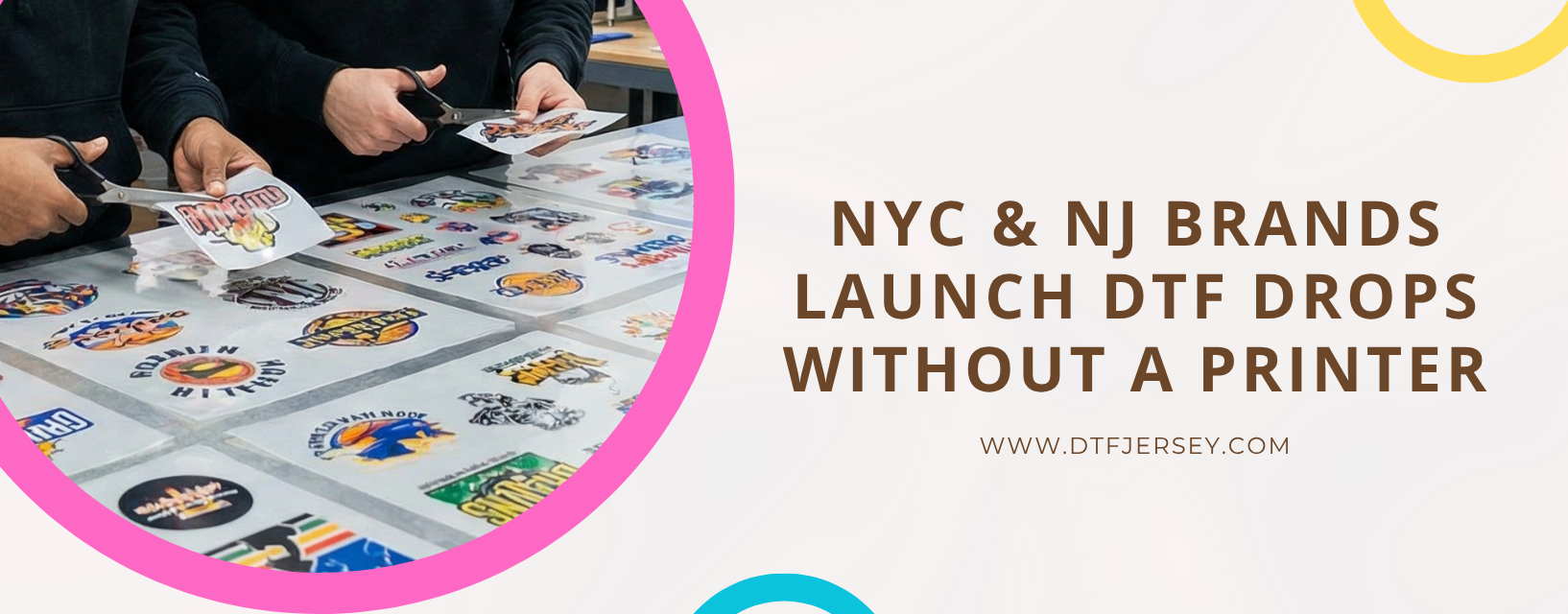 How NYC and NJ Streetwear Brands Are Using DTF Gang Sheets to Launch Drops Without a Printer