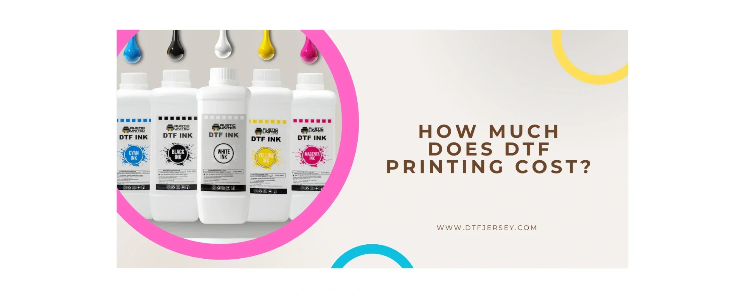 How much Does DTF Printing Cost?