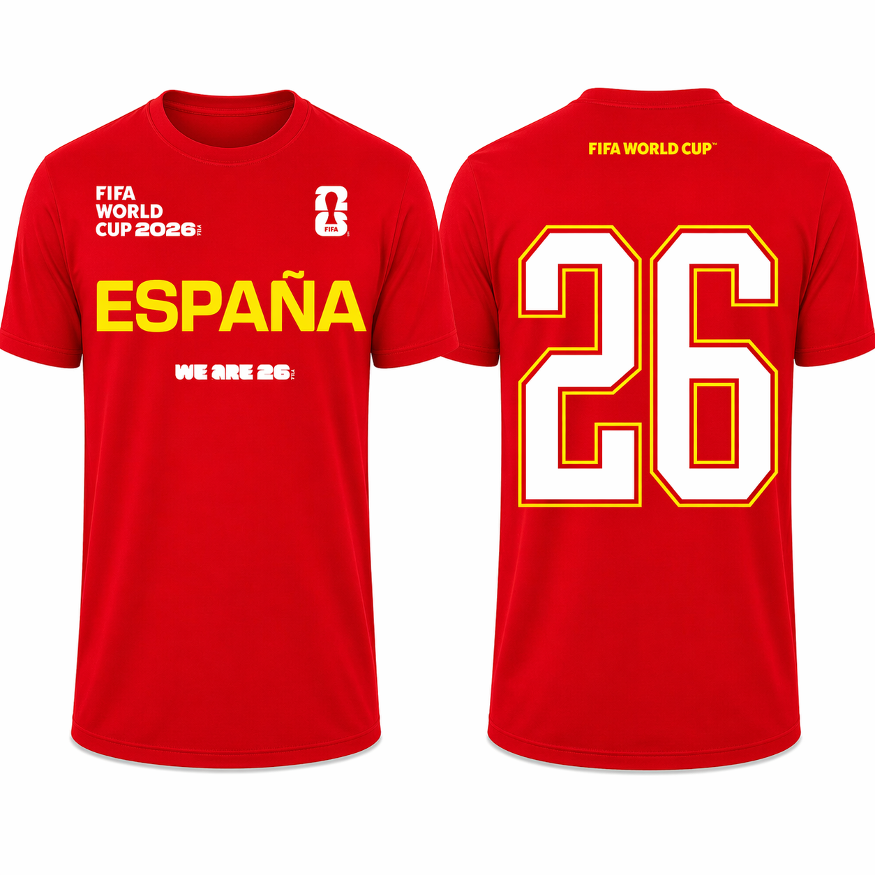 FIFA World Cup 2026 España Shirt – Official 
