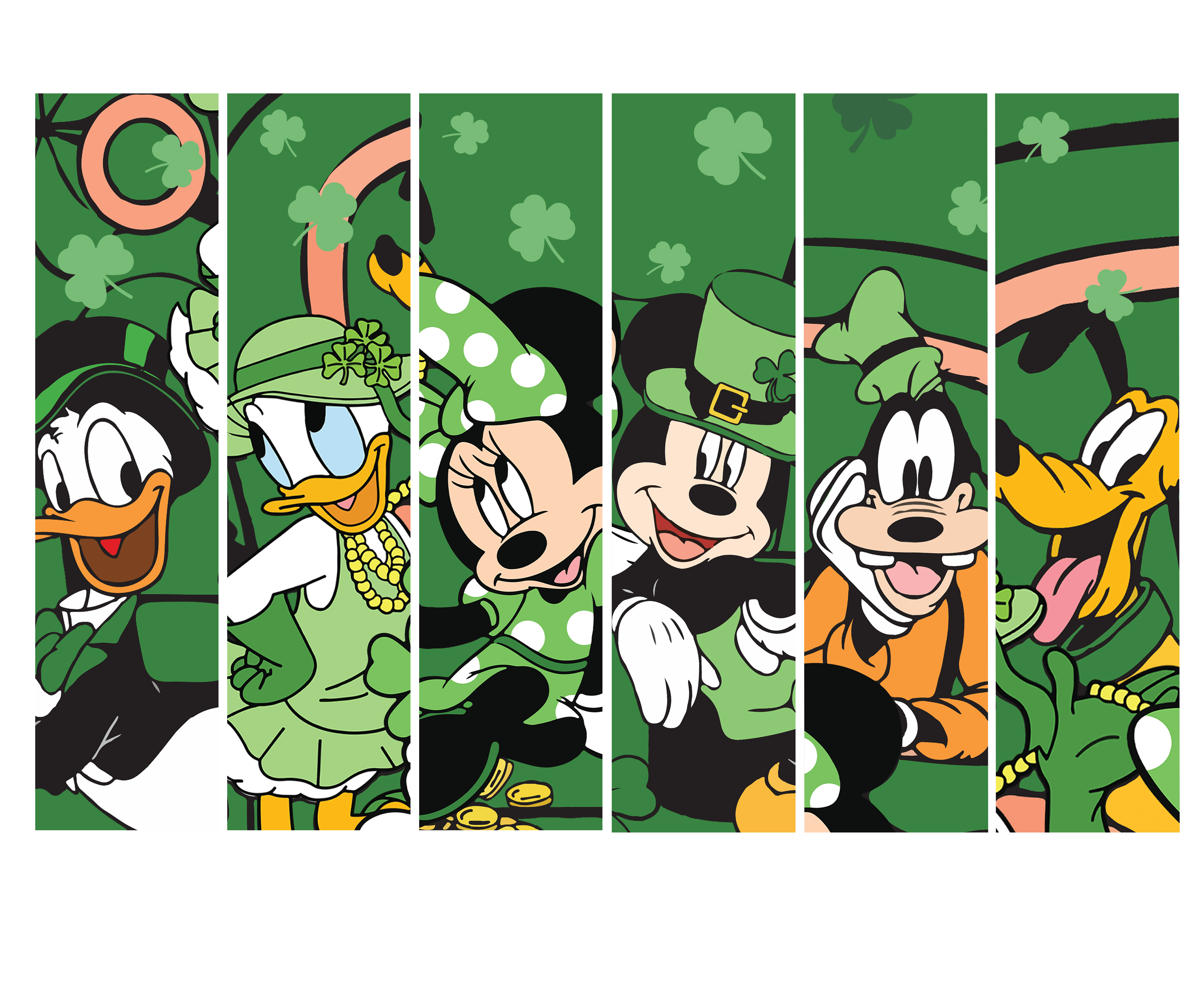 Mickey Mouse Happy Saint Patrick's Friends | DTF Jersey