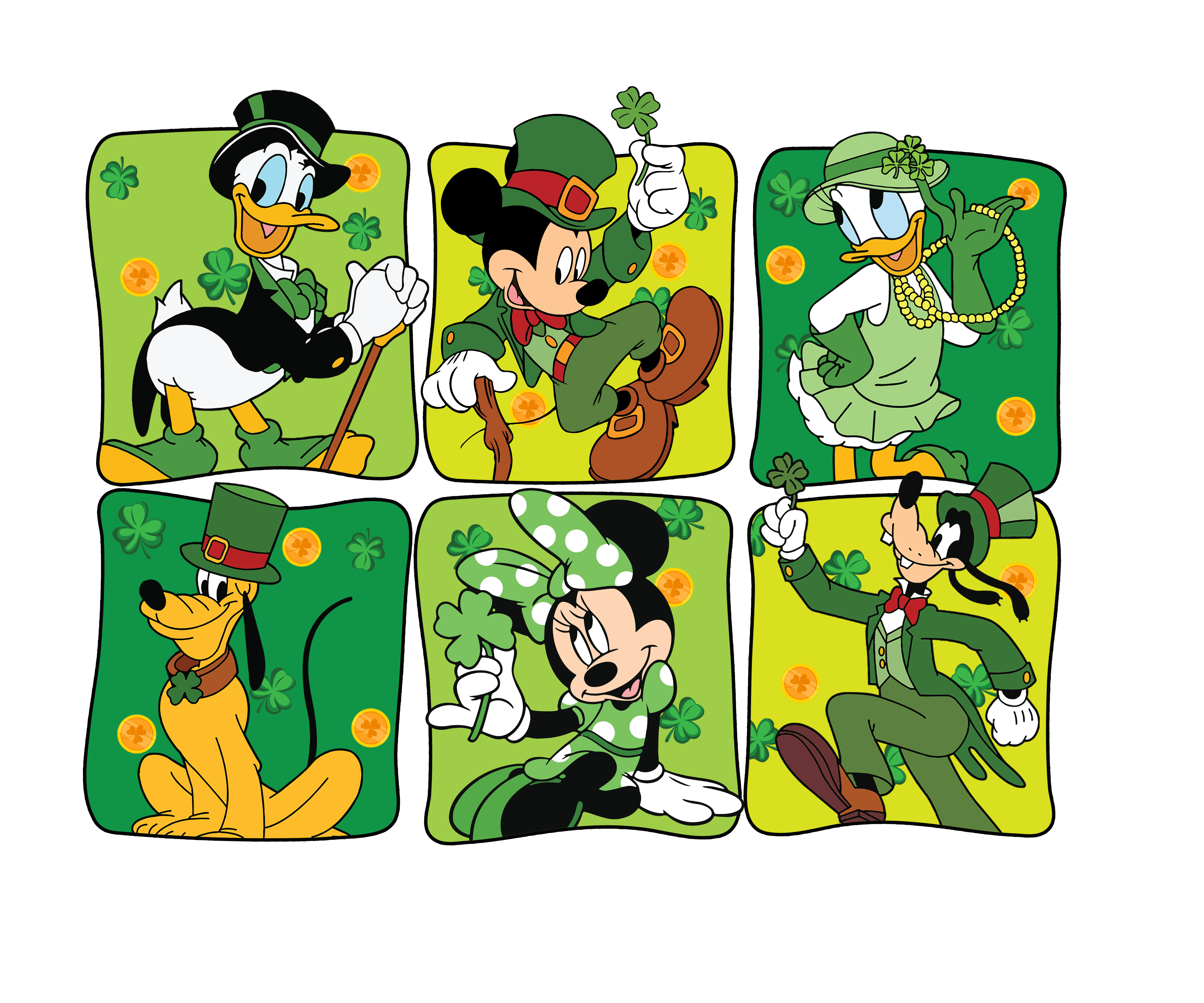 Mickey Mouse St. Paddy's Day Design | DTF Jersey