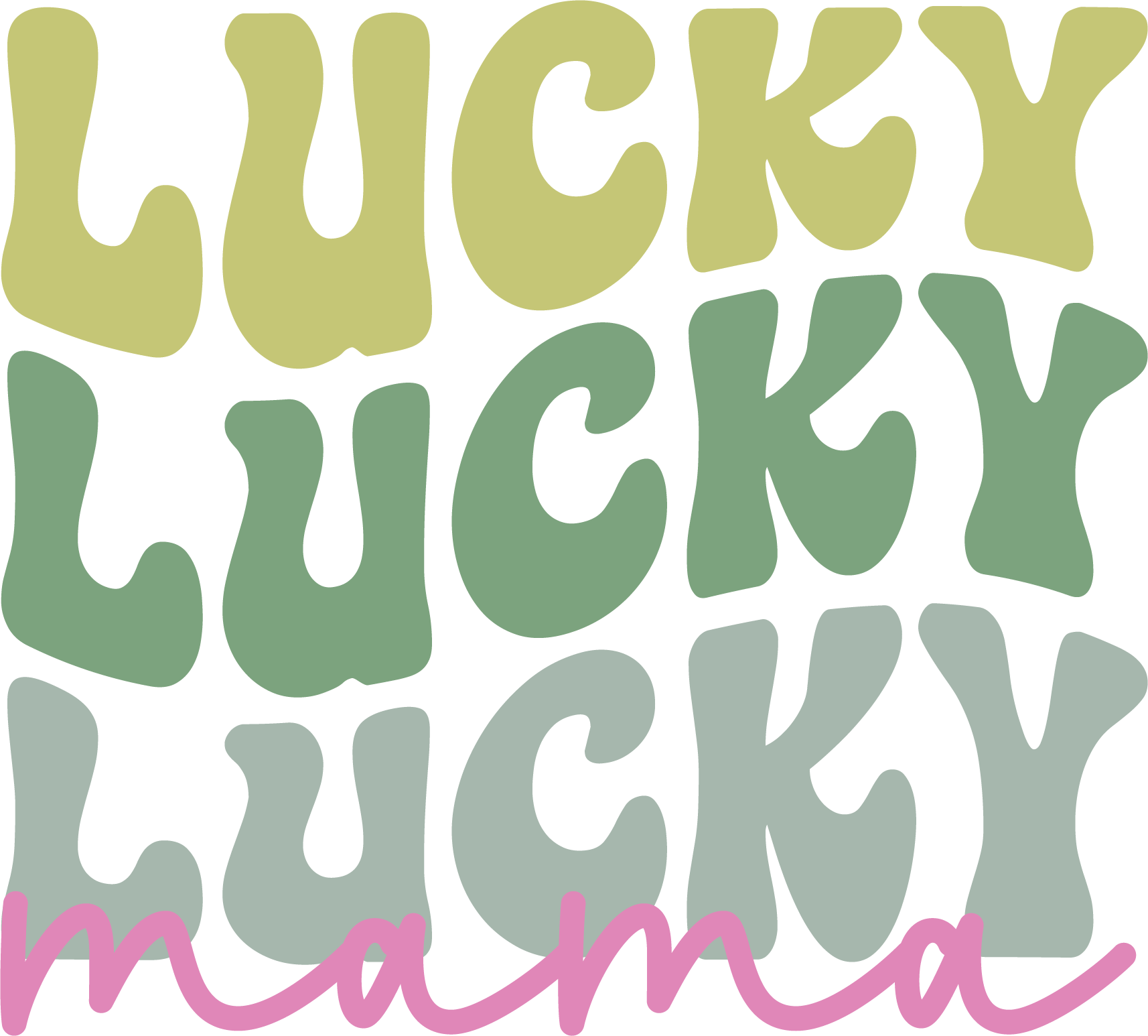 Lucky Mama St. Patrick’s Day DTF Press V1 | DTF Jersey