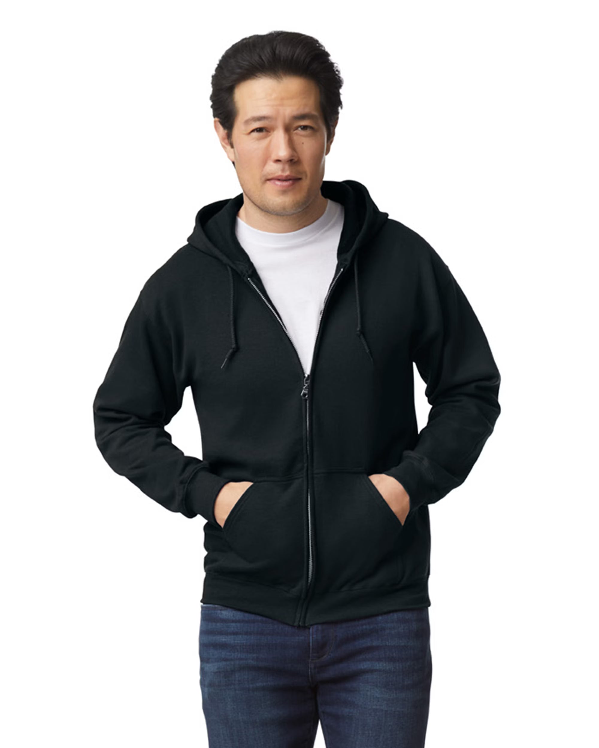 Gildan 18600 - Full-Zip Hooded Sweatshirt
