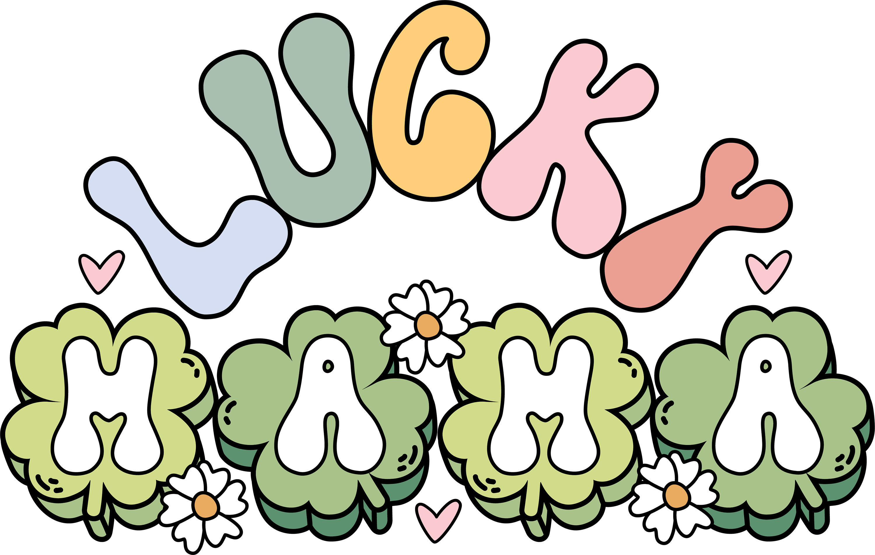 Lucky Mama St. Patrick's Day Design | DTF Jersey