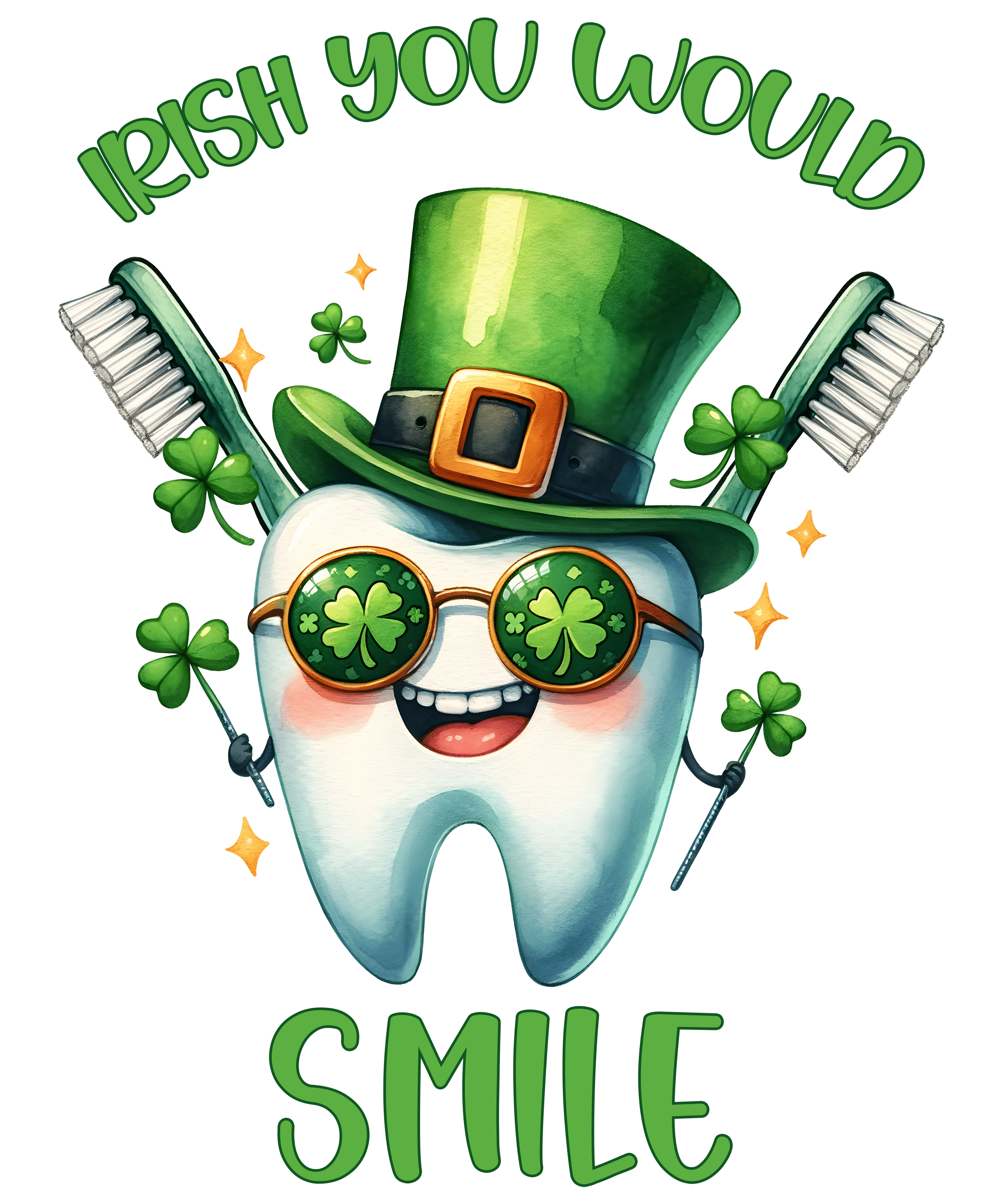 Dental Office Saint Patrick's Day Design | DTF Jersey