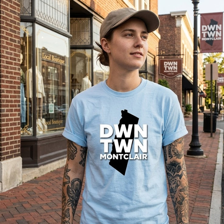 DWN TWN Montclair MAP - T-shirt