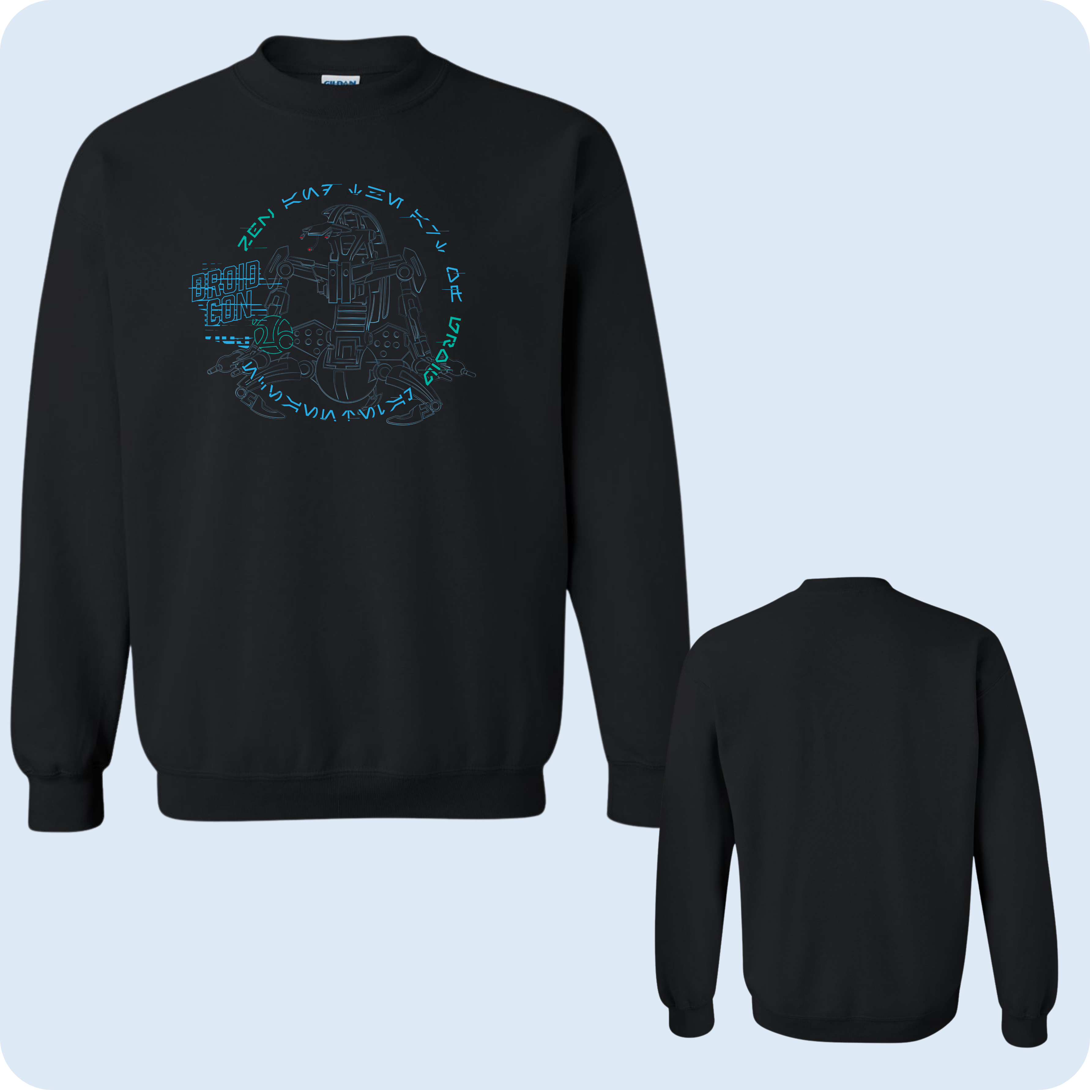 Droid Con - Front Design Crewneck