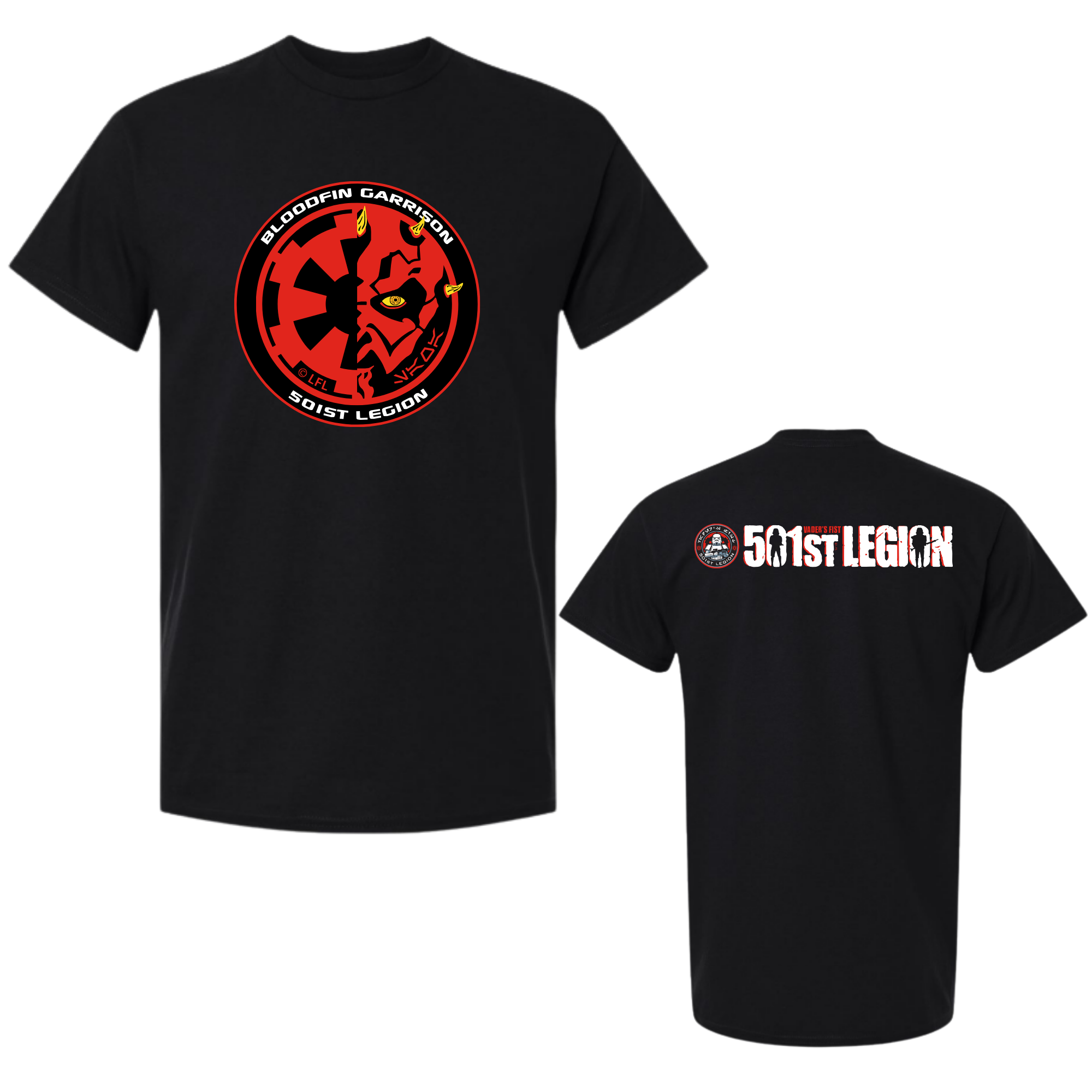 501st Legion - Bloodfin Garrison T-SHIRT
