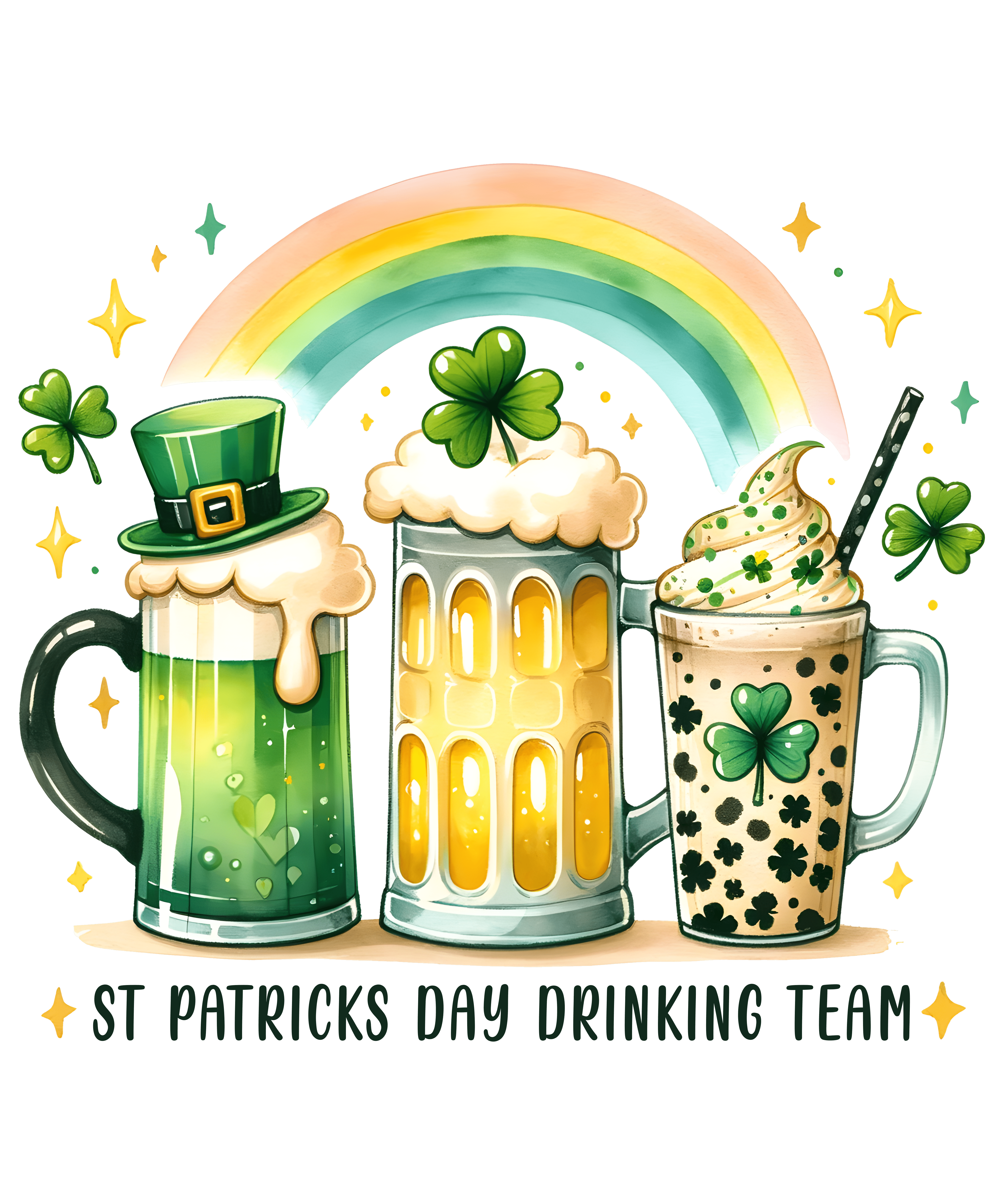 Saint Patrick's Day Funny Beer Design | DTF Jersey