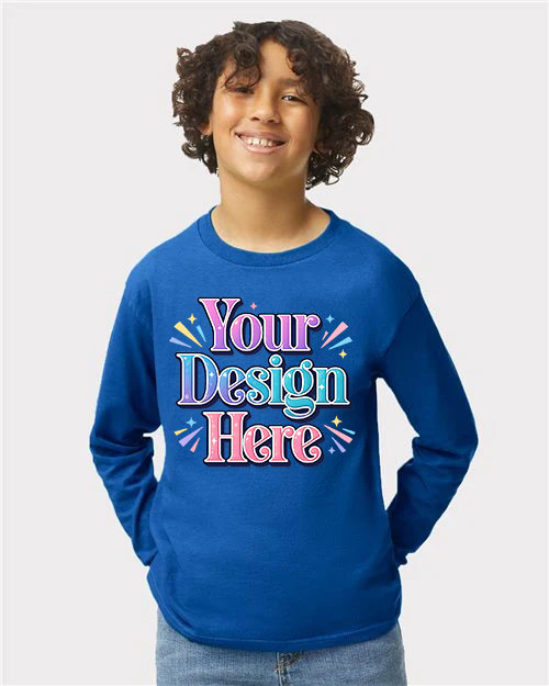 Custom | Gildan 5400B Youth Long Sleeve T-Shirt