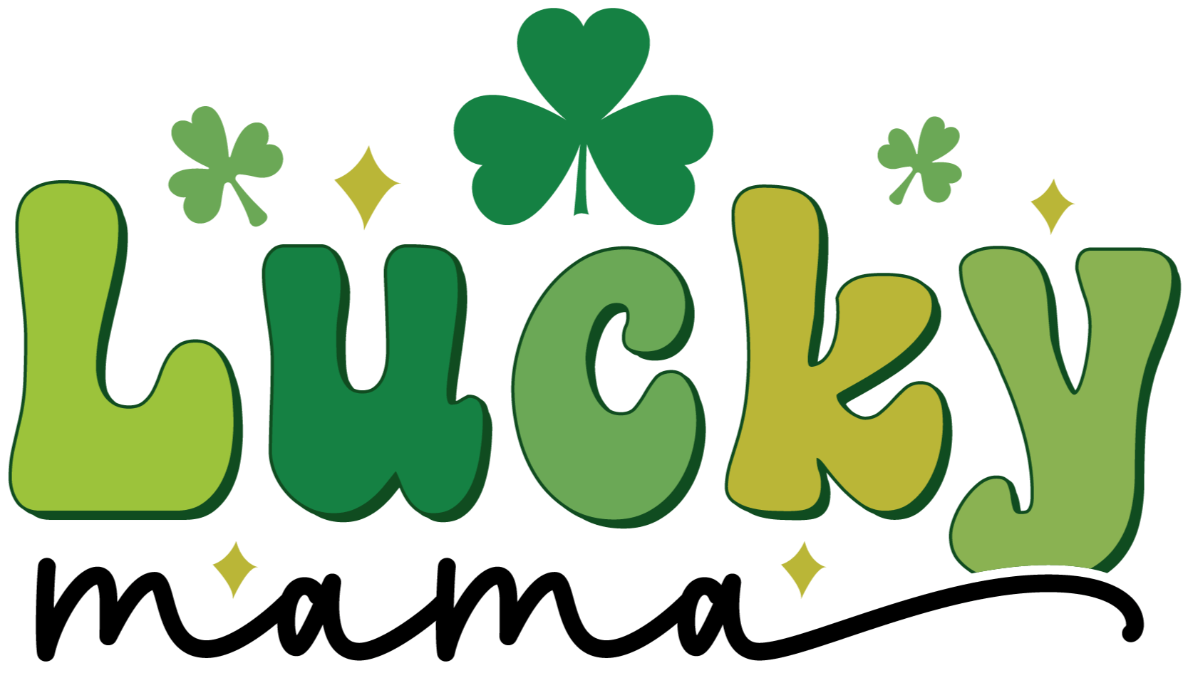 Lucky Mama St. Patrick’s Day DTF Press | DTF Jersey