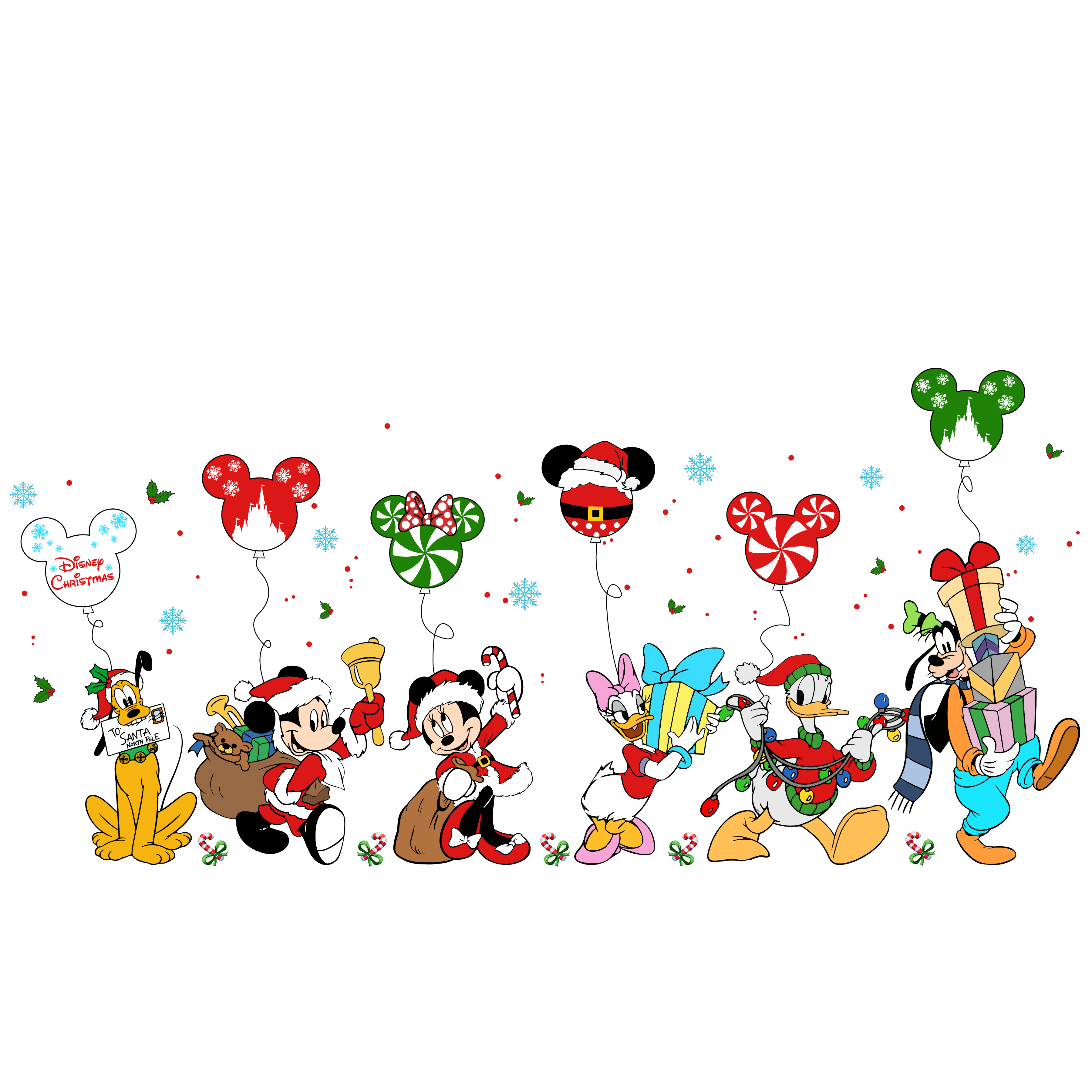 Disney Christmas Design - DTF Ready To Press