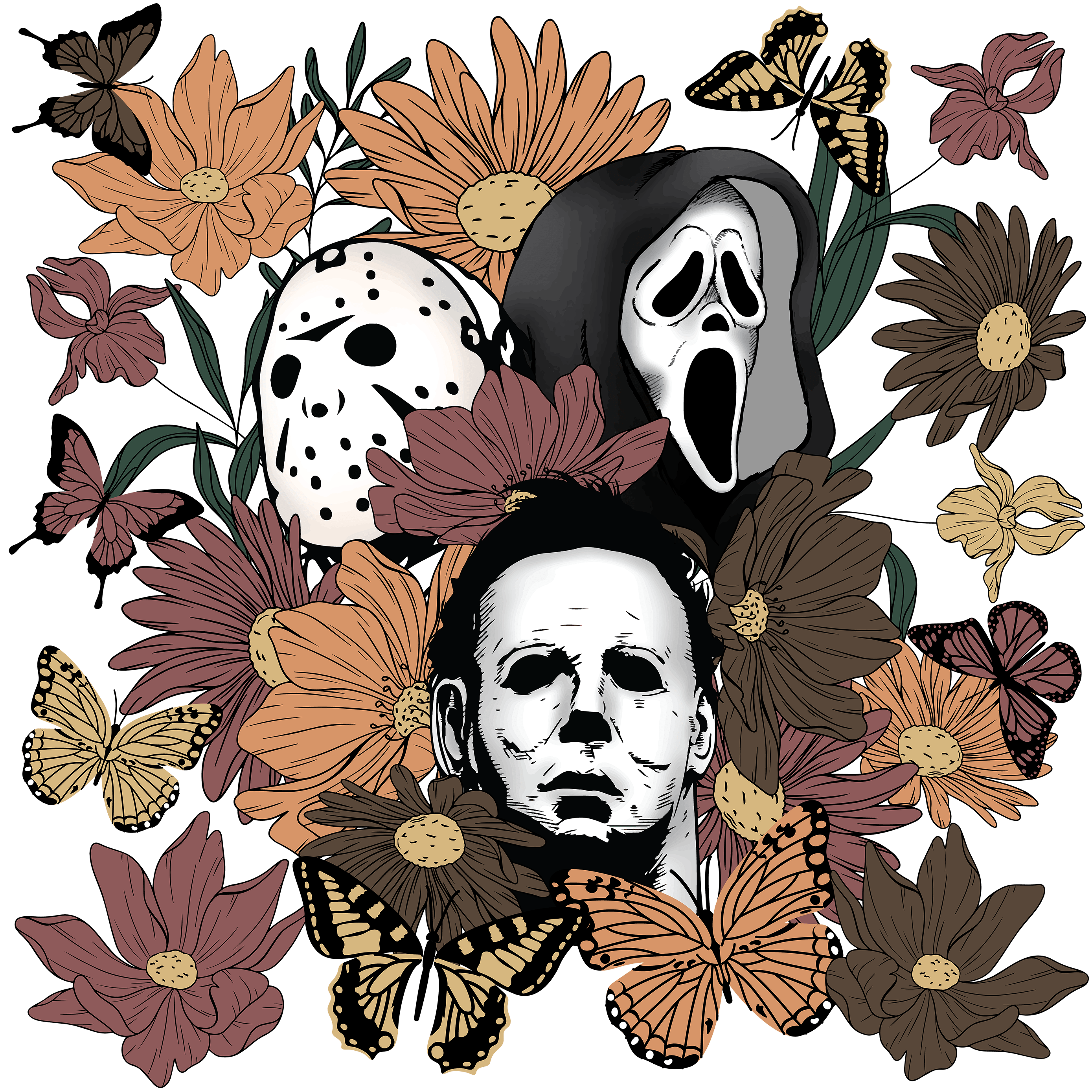 Halloween Movies | Halloween Ready To Press Designs