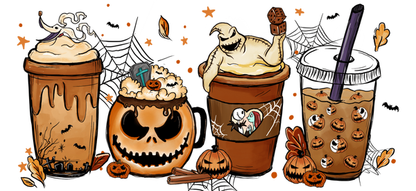Mummy Halloween ready to press DTF transfer design