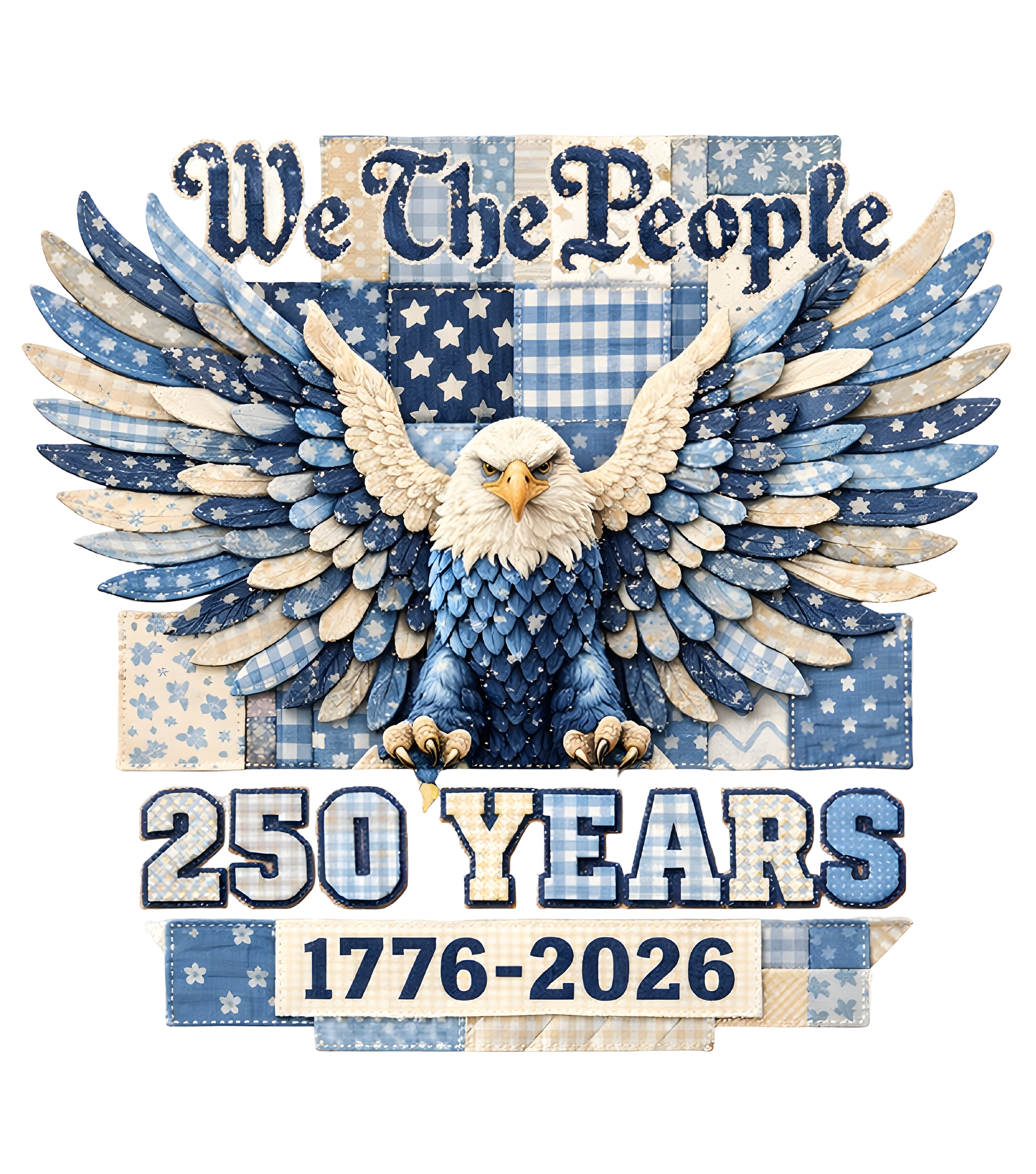 White Eagle - USA 250th Anniversary DTF-Ready to Press (V2) | DTF Jersey