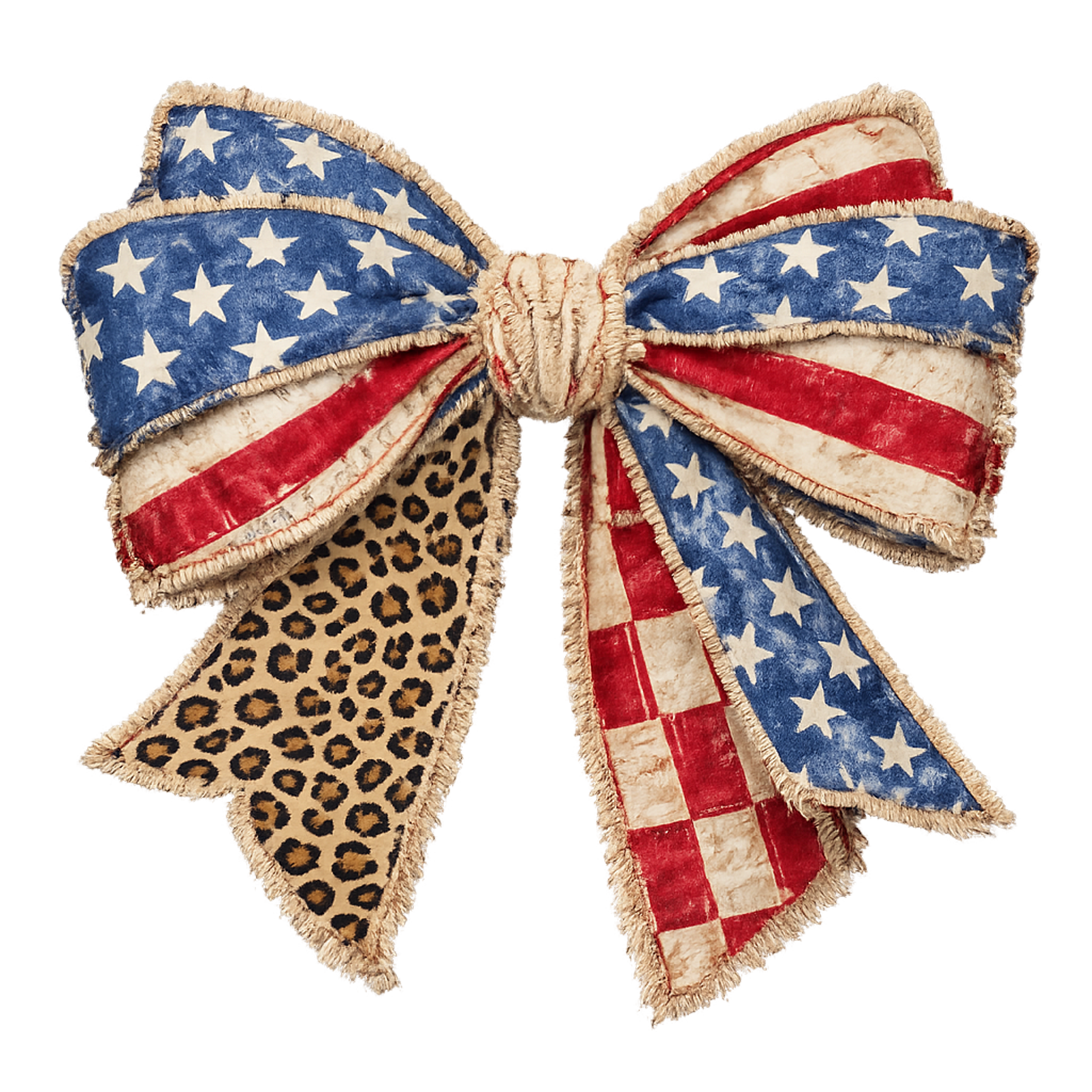 Ribbon American Flag - USA 250th Anniversary DTF-Ready to Press (V2) | DTF Jersey