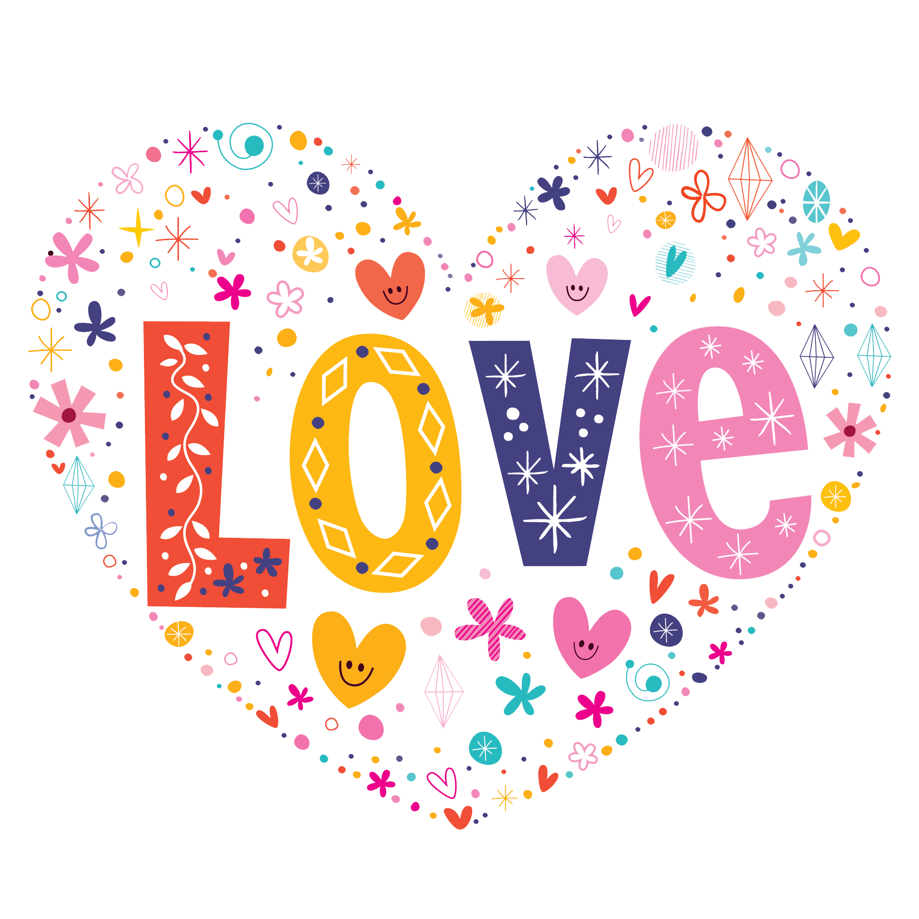 Love Valentine's Design - DTF Ready To Press
