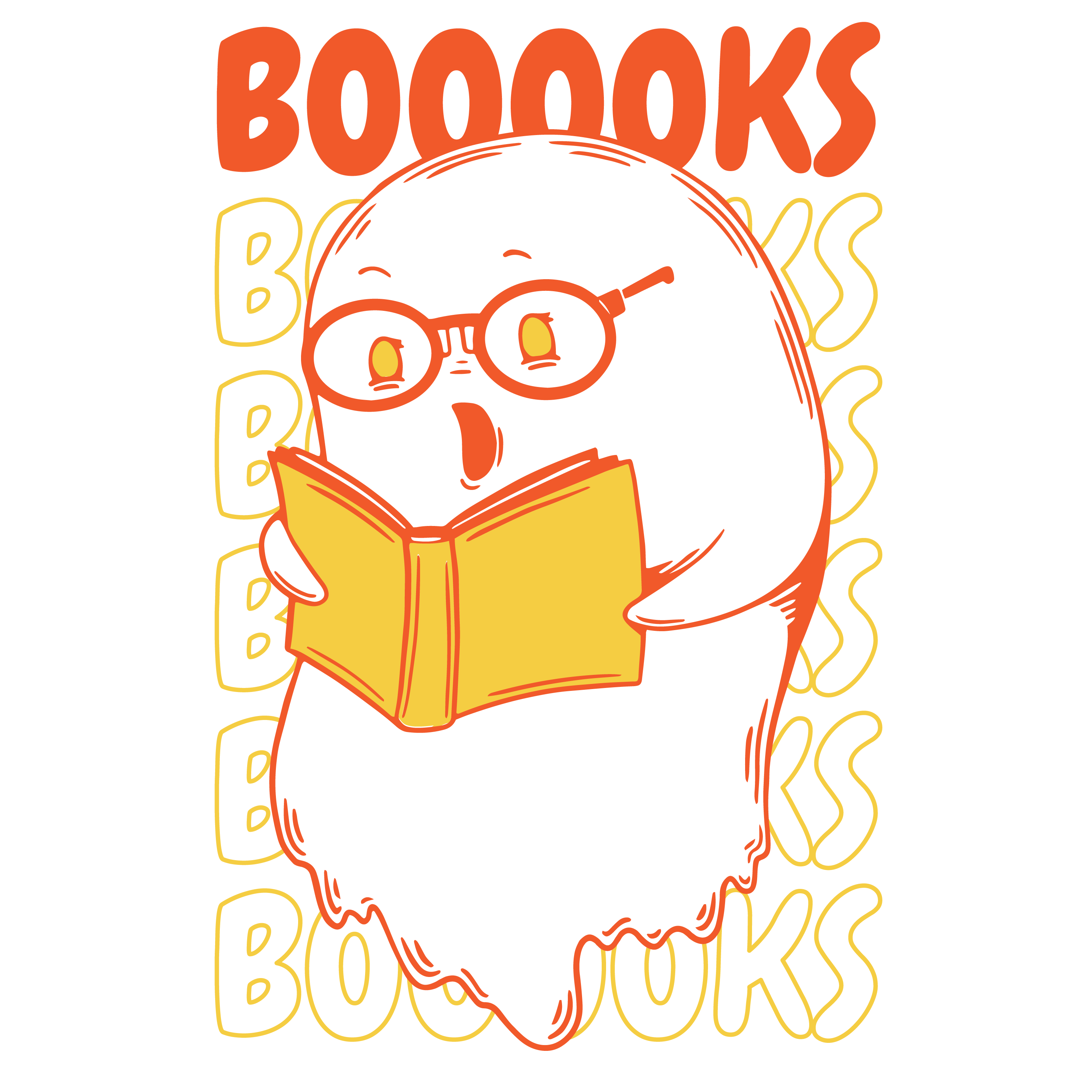 Booooks Halloween | Halloween Ready To Press Designs