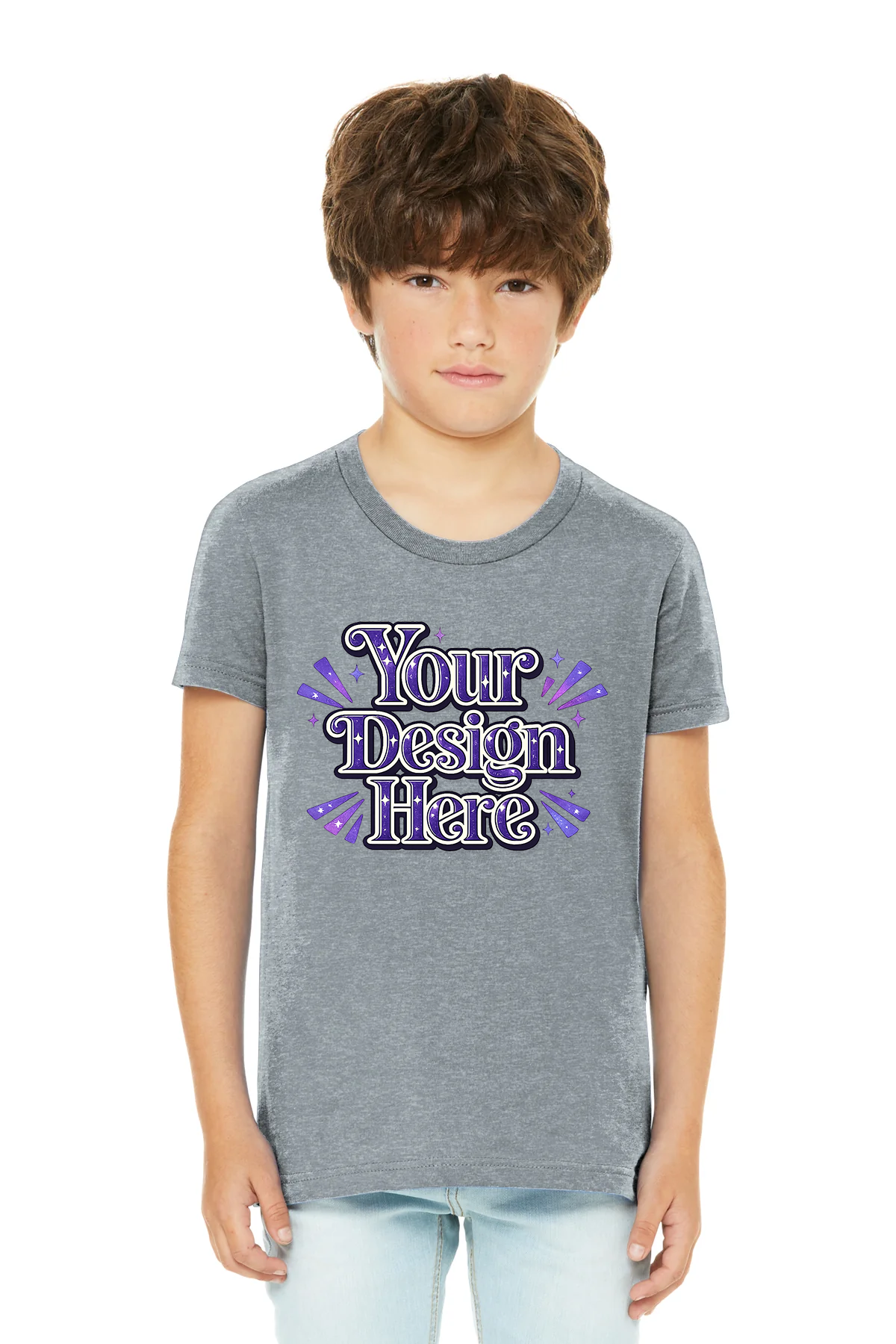 Custom | Bella Canvas 3001Y CVC Youth T-Shirt
