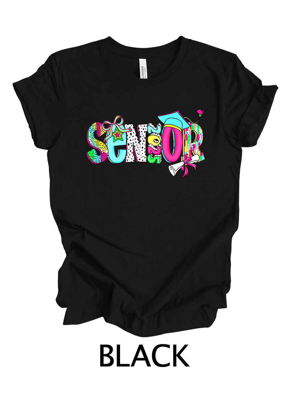 Color Pop Senior 2025 | Graduation Ready To Press Designs