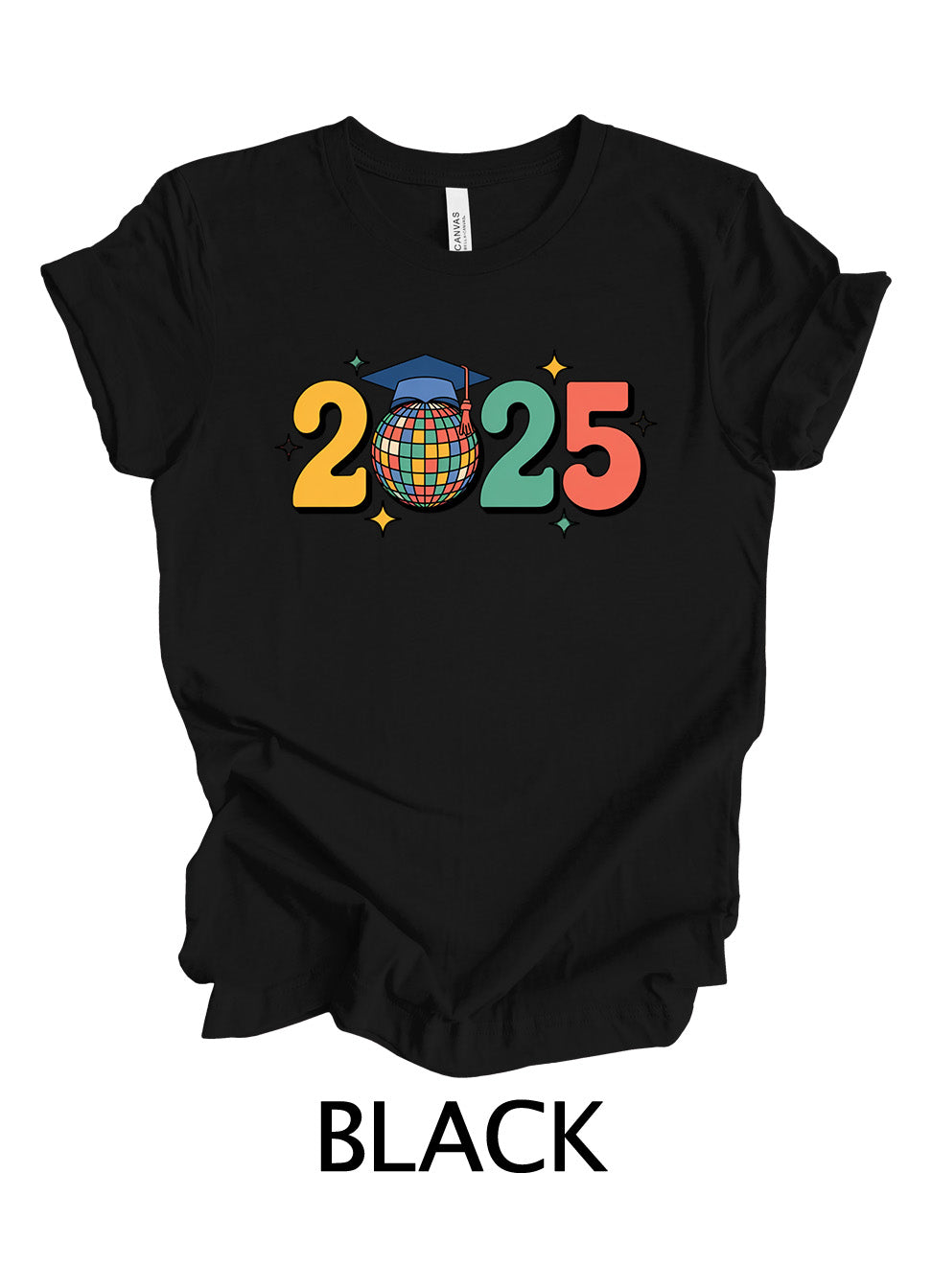Disco Grad 2025 | Graduation Ready To Press Designs