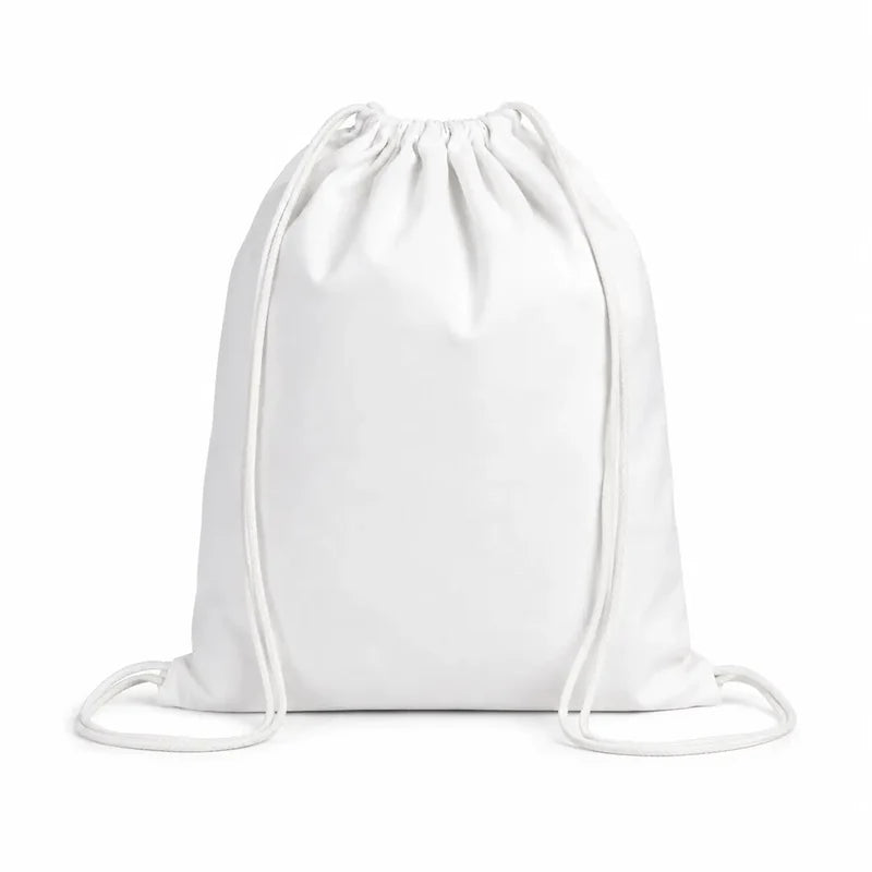 Blank Cotton Drawstring Bags Wholesale | BPK18 Custom Print Ready Cinch Bags
