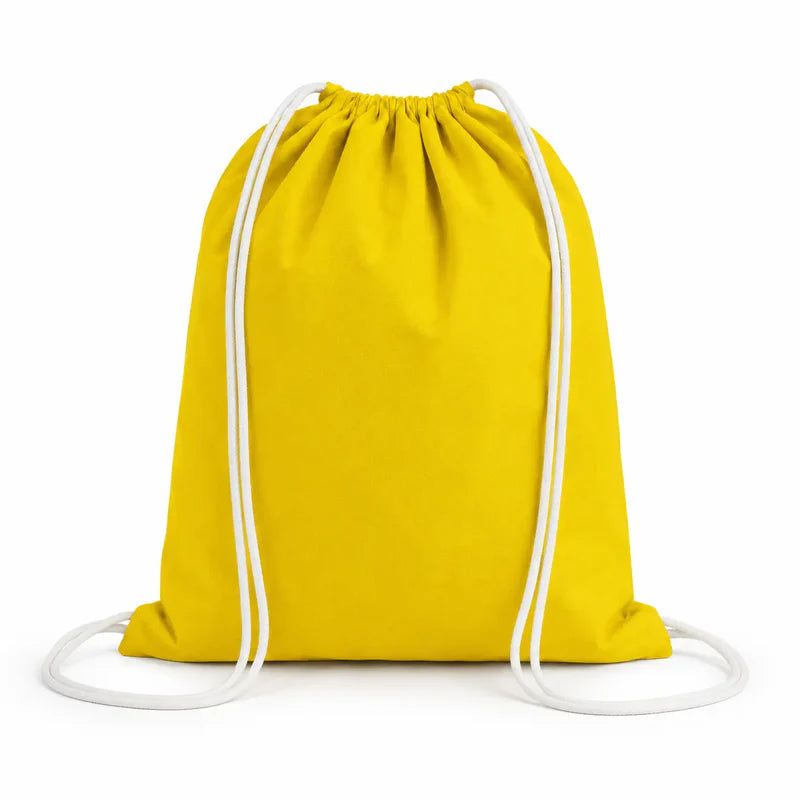 Blank Cotton Drawstring Bags Wholesale | BPK18 Custom Print Ready Cinch Bags