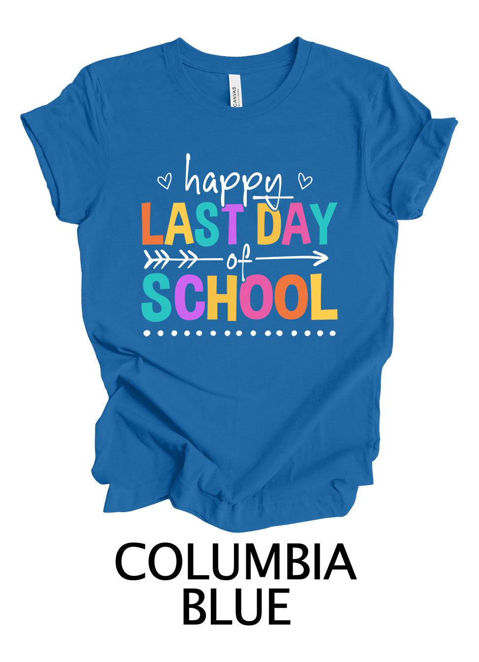 Block Bold Last Day | Graduation Ready To Press Designs