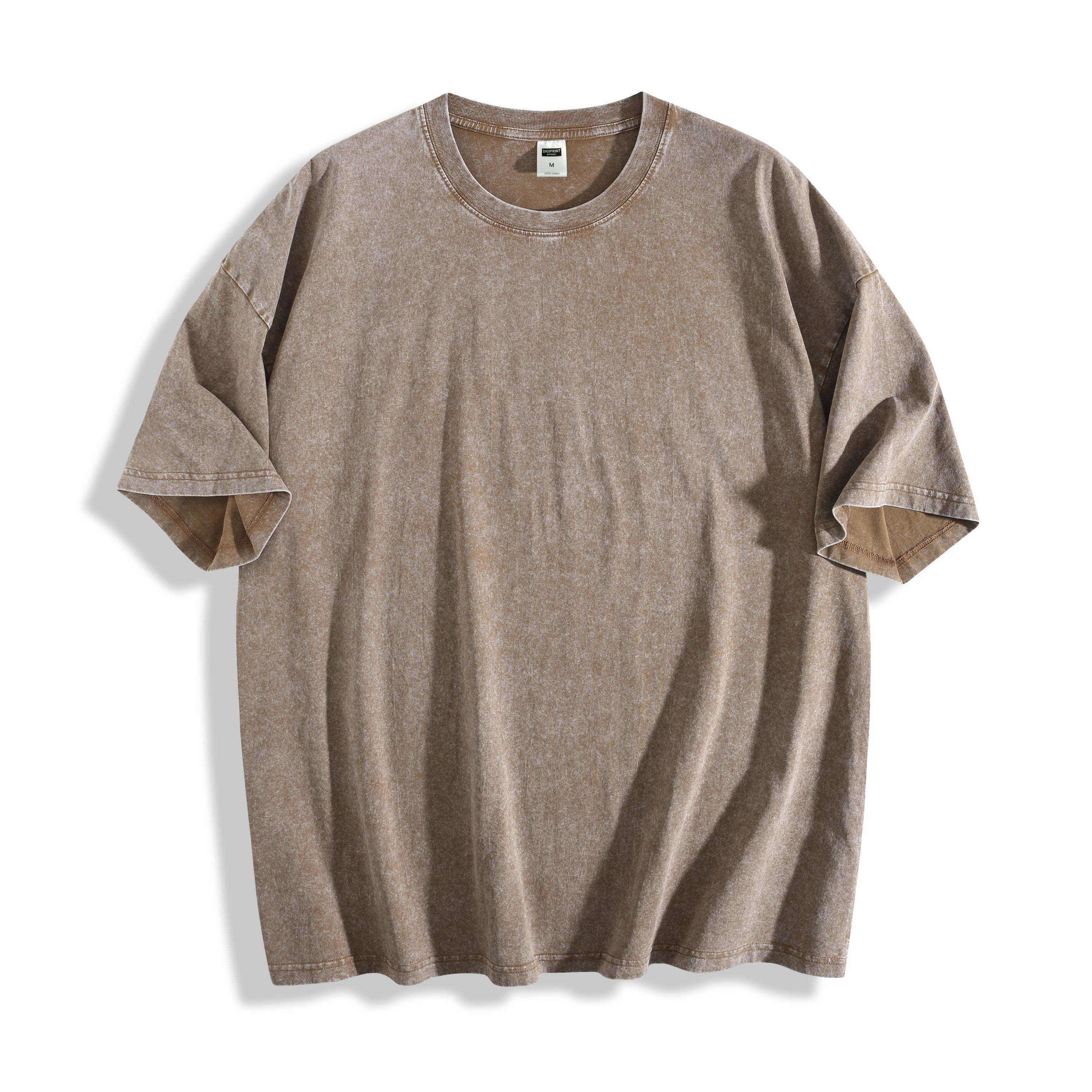 Custom | Acid Wash Heavyweight Oversized Unisex T-Shirt blank apparel for custom DTF printing (view 5)