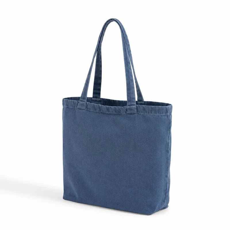 Denim Convention Tote Bag with Long Handles - DE270 | Custom Print Denim Tote