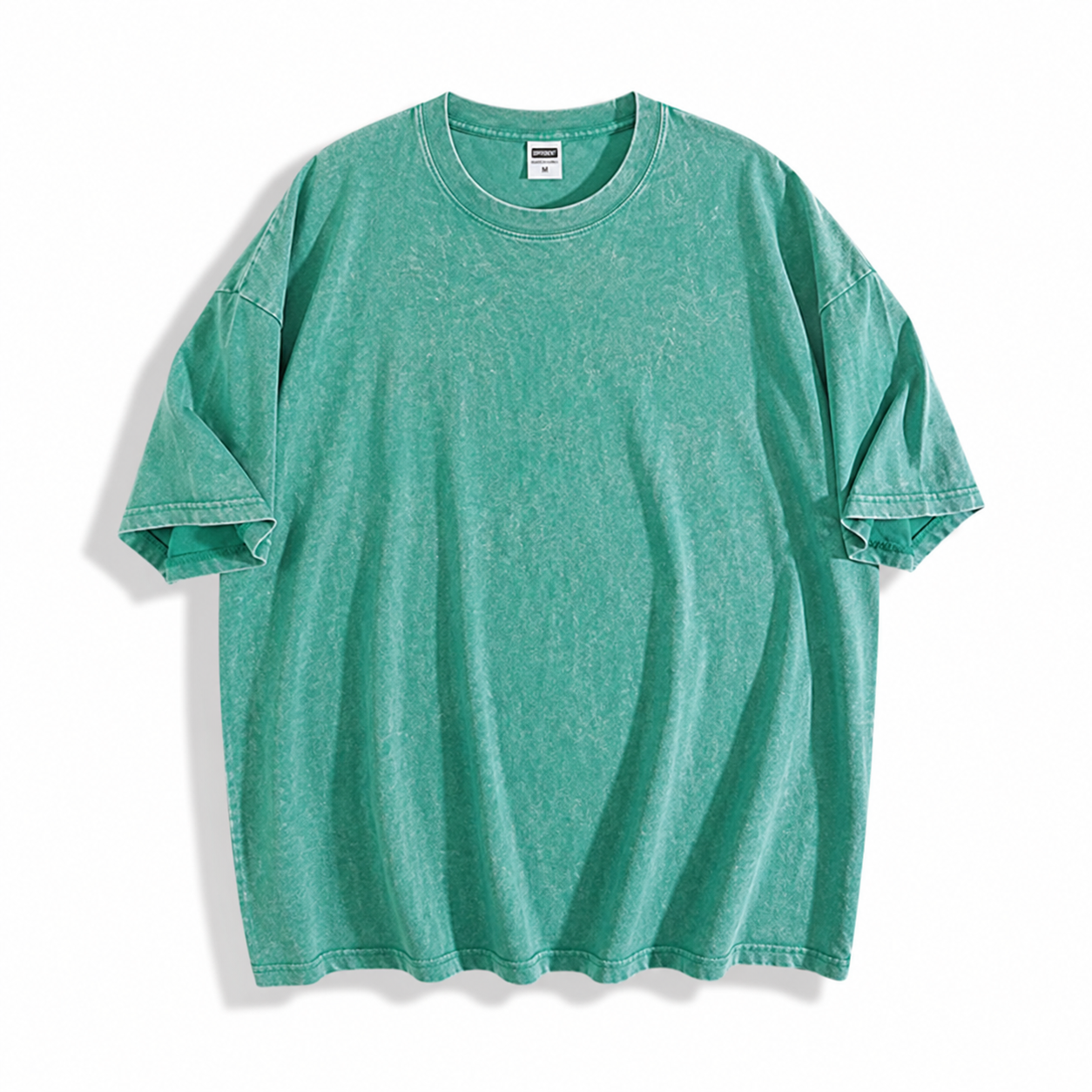 Custom | Acid Wash Heavyweight Oversized Unisex T-Shirt blank apparel for custom DTF printing (view 12)