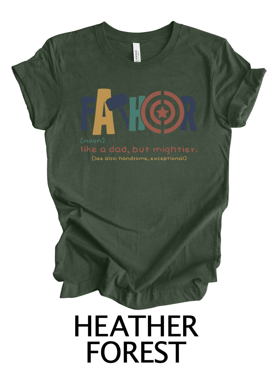 FATHOR Super Dad Design | Father's Day Ready To Press Designs
