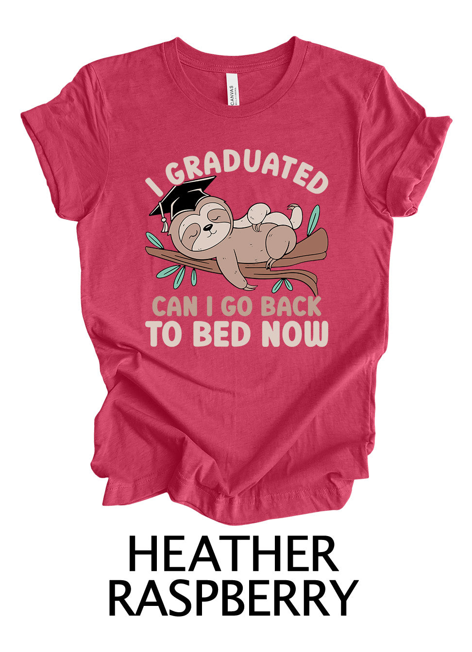 Sleepy Sloth Grad | Graduation Ready To Press Designs