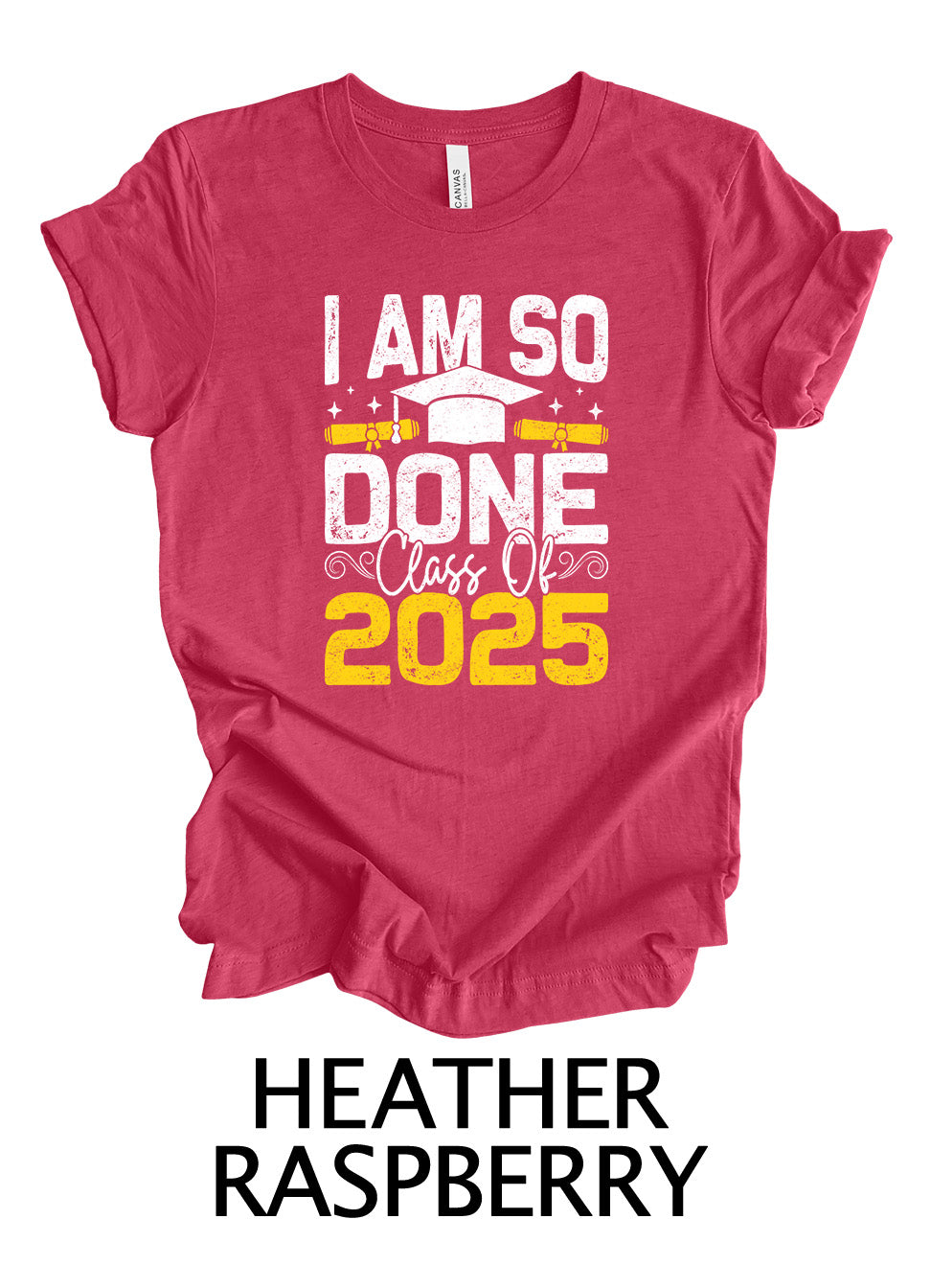 Straight Outta School 2025 | Graduation Ready To Press Designs