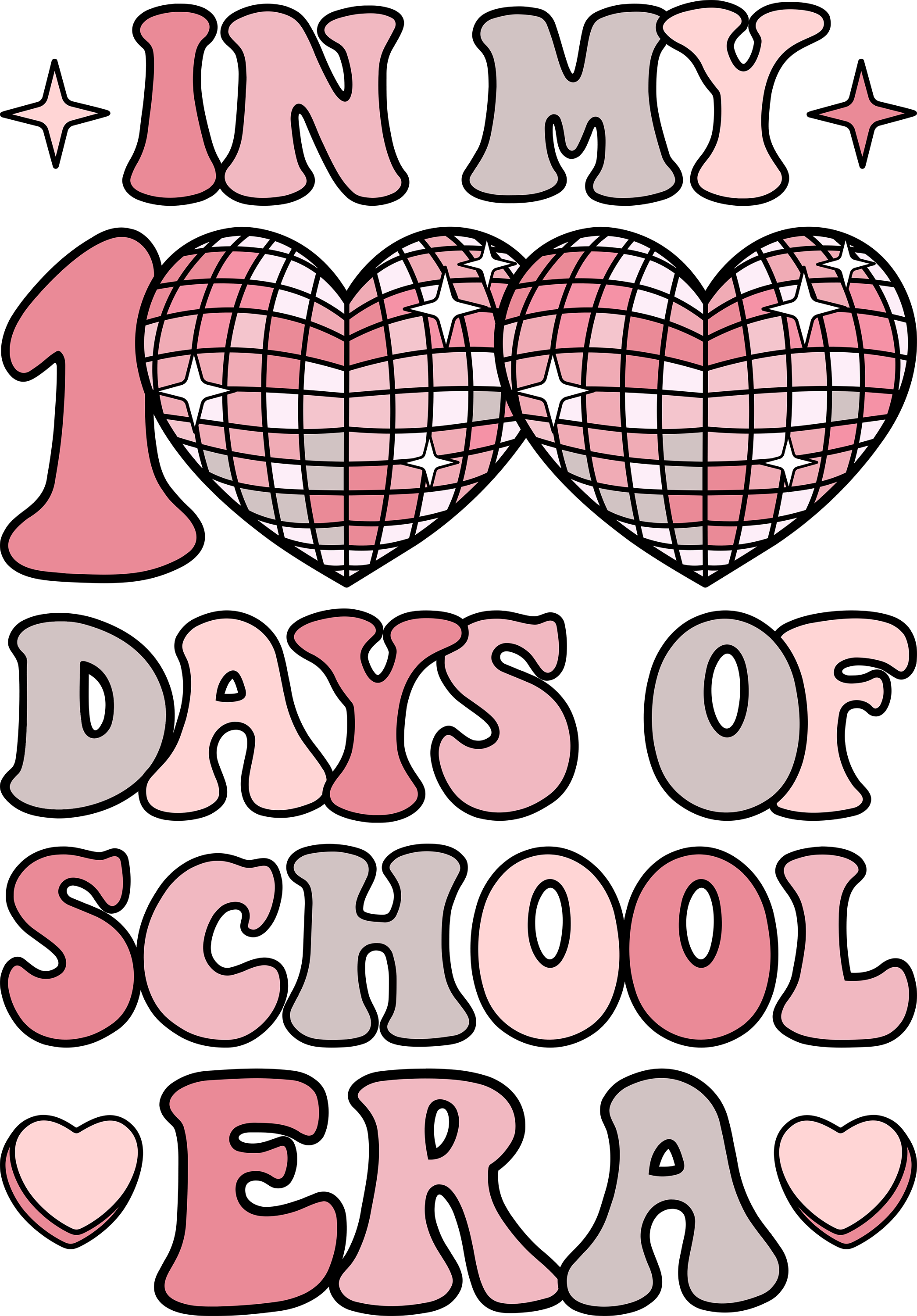 100 Days of Making the Whole Class | DTF Ready To Press Designs