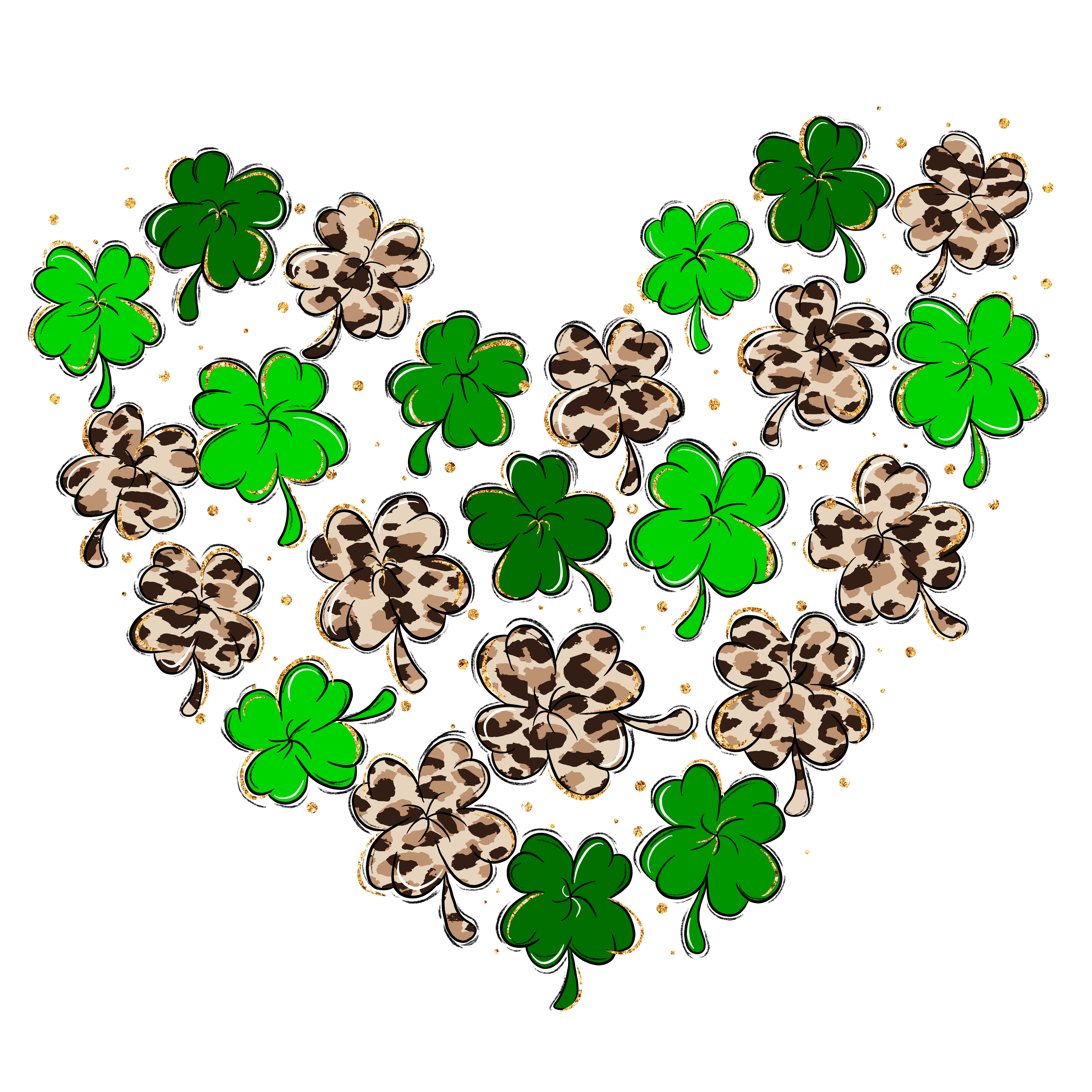 Saint Patrick's Day Love Design (V1) | DTF Jersey