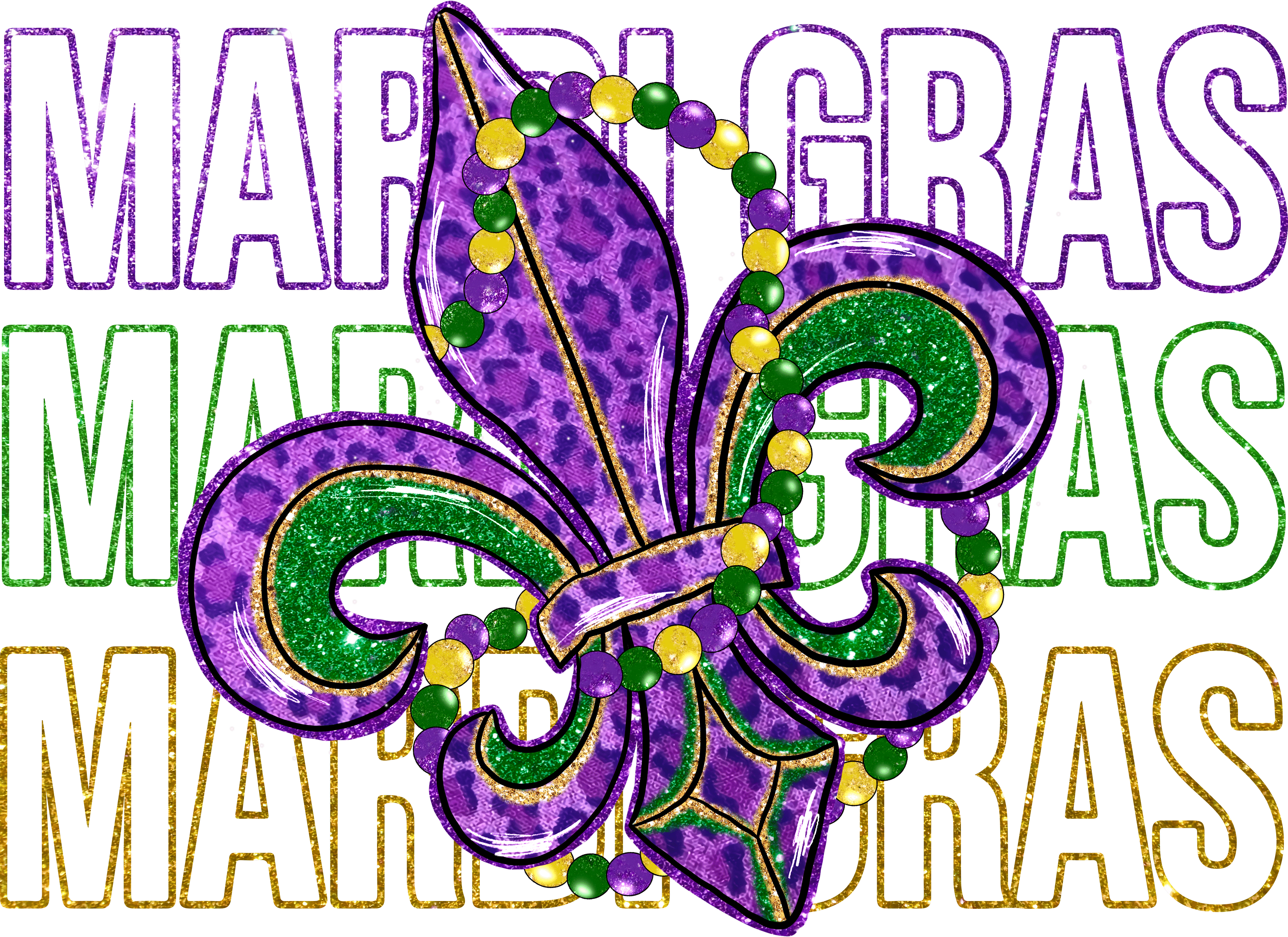 Fat Tuesday Mardi Gras Carnival Design V2 | DTF Jersey