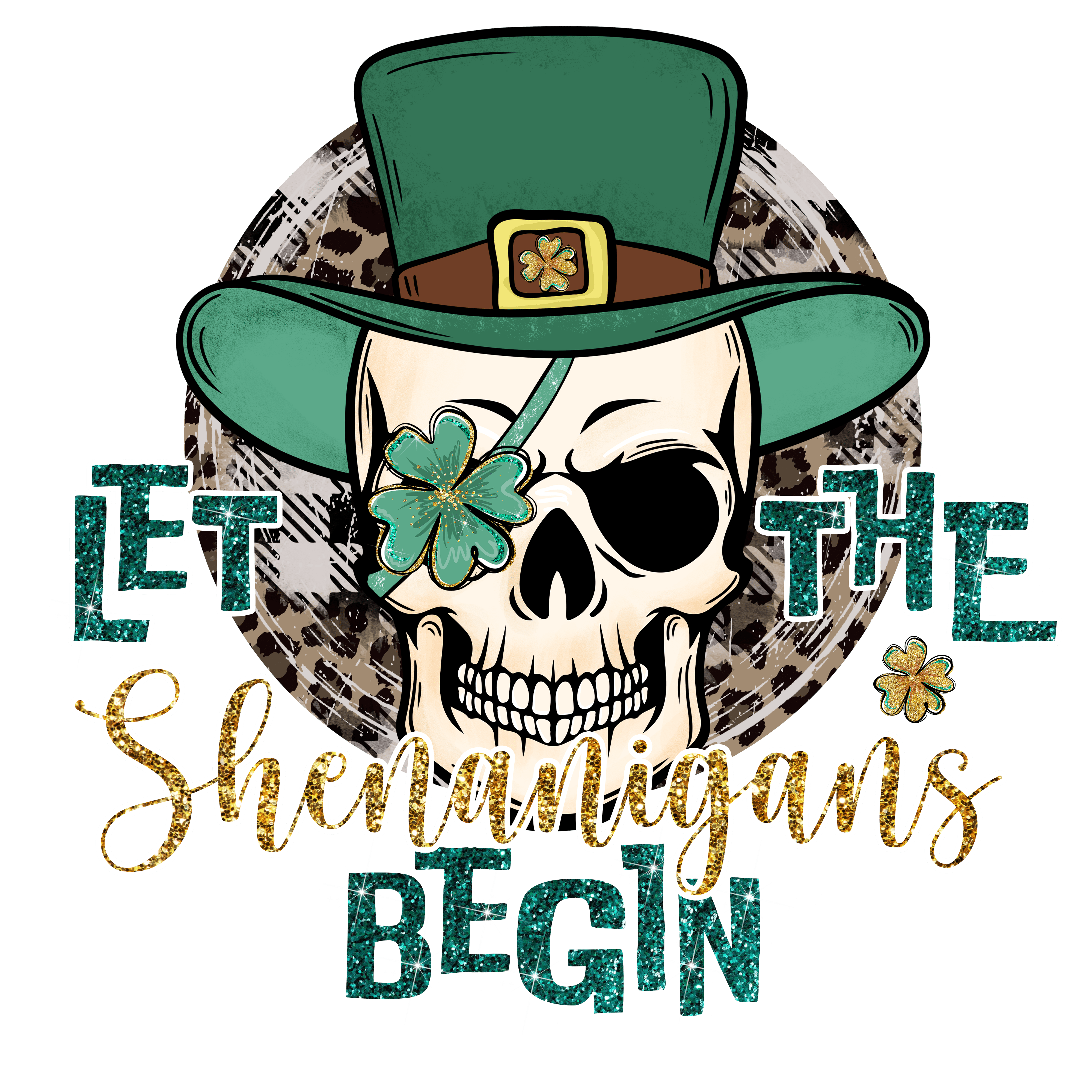 Let the Shenanigans Begin St. Patrick's Design | DTF Jersey
