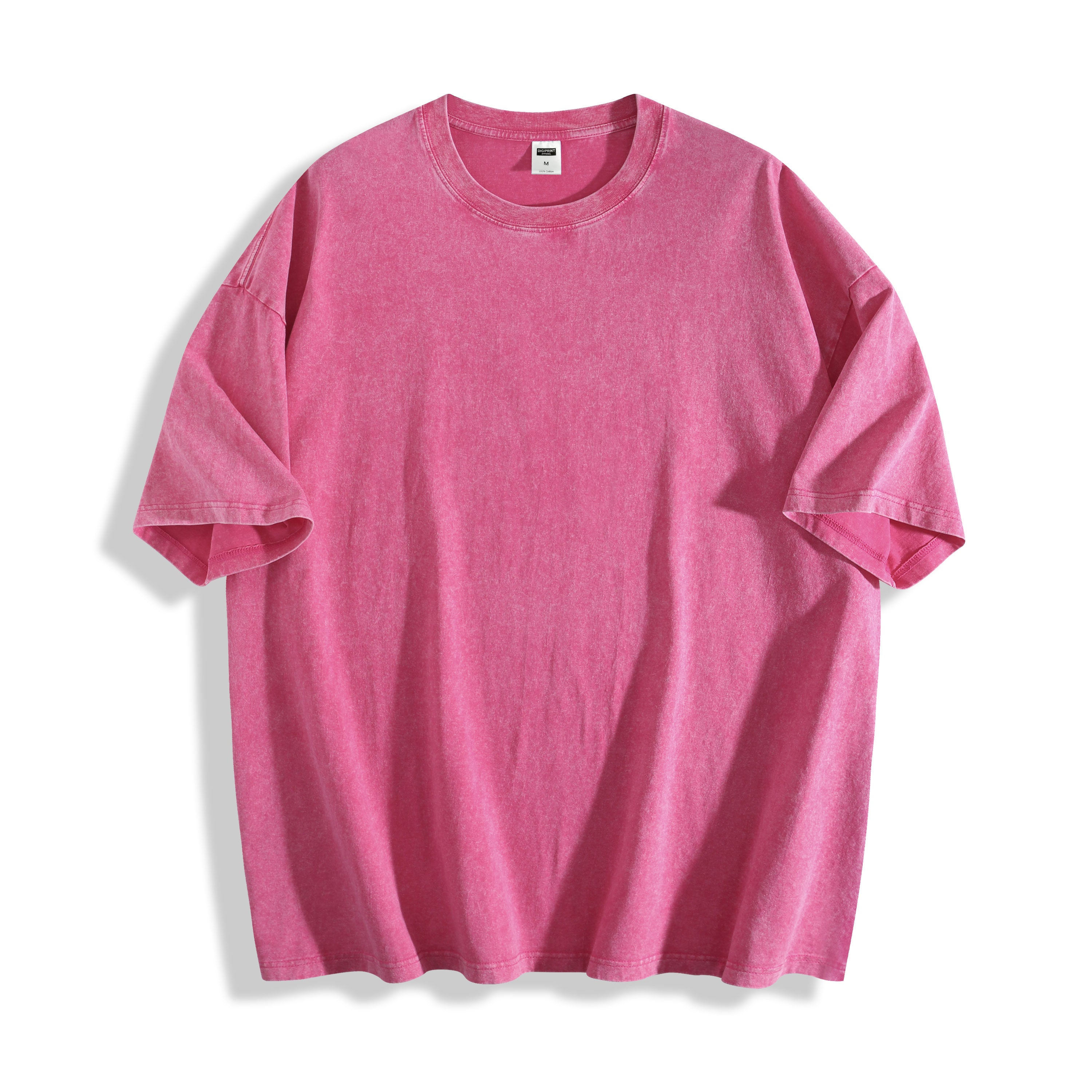 Custom | Acid Wash Heavyweight Oversized Unisex T-Shirt blank apparel for custom DTF printing (view 7)
