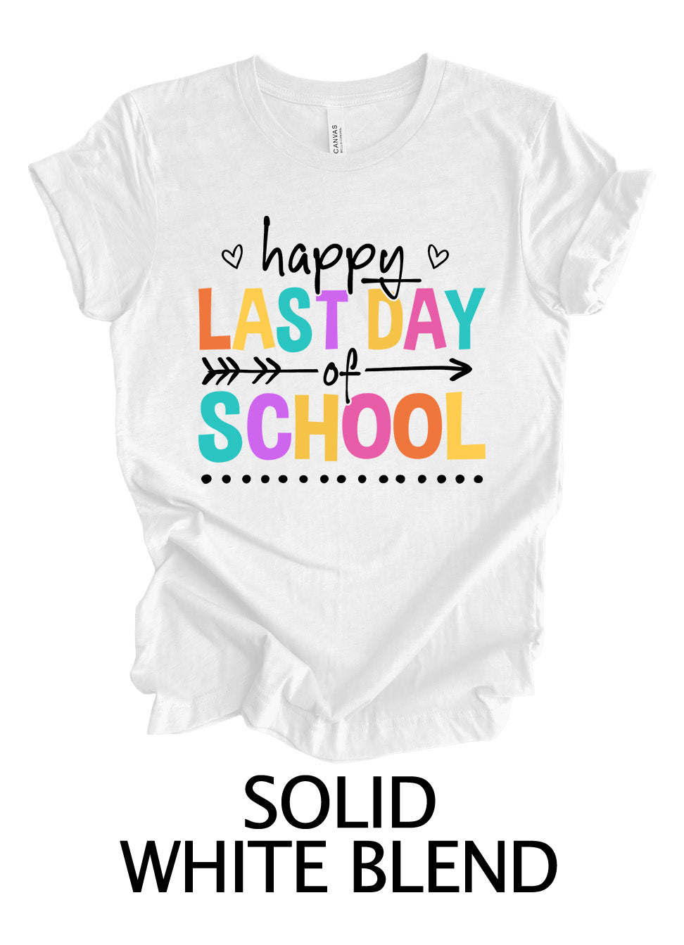 Block Bold Last Day | Graduation Ready To Press Designs