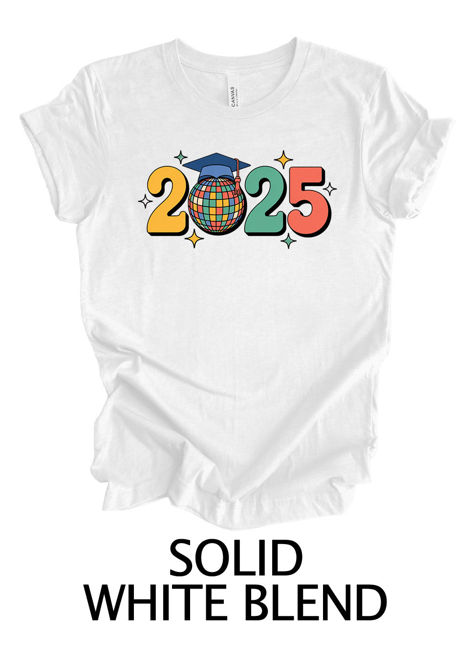 Disco Grad 2025 | Graduation Ready To Press Designs
