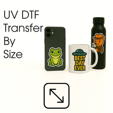 UV DTF Transfers By Size