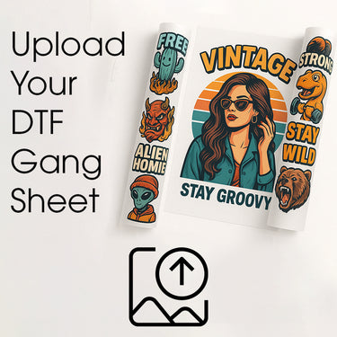 Upload DTF Gang Sheets