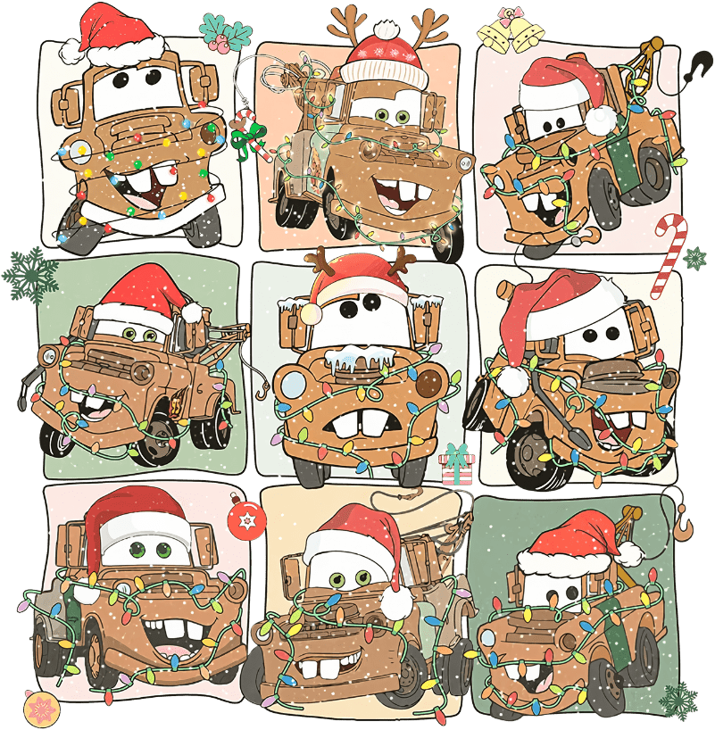 Mater Christmas Design - DTF Ready To Press