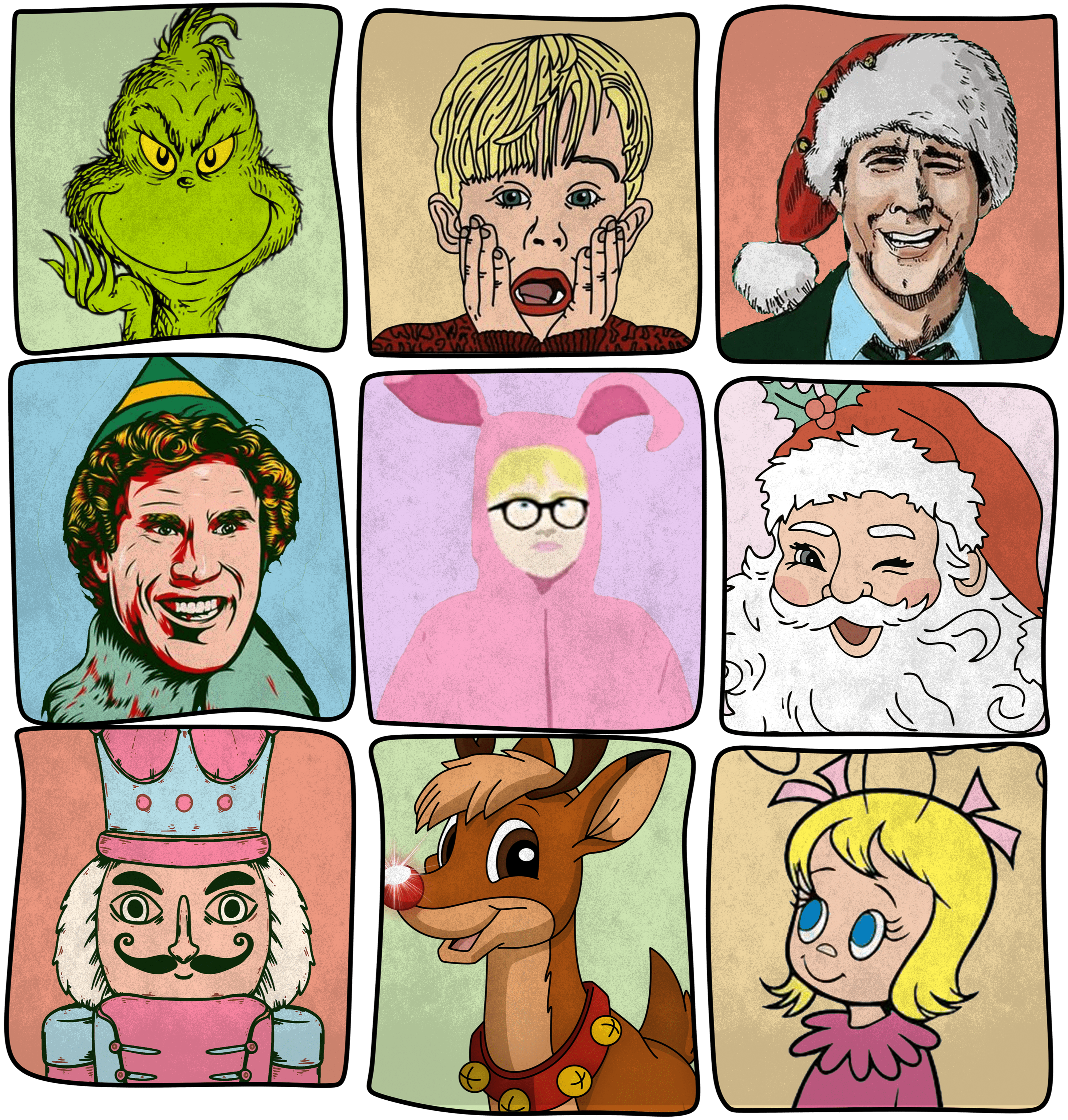 Christmas Movie Design - DTF Ready To Press