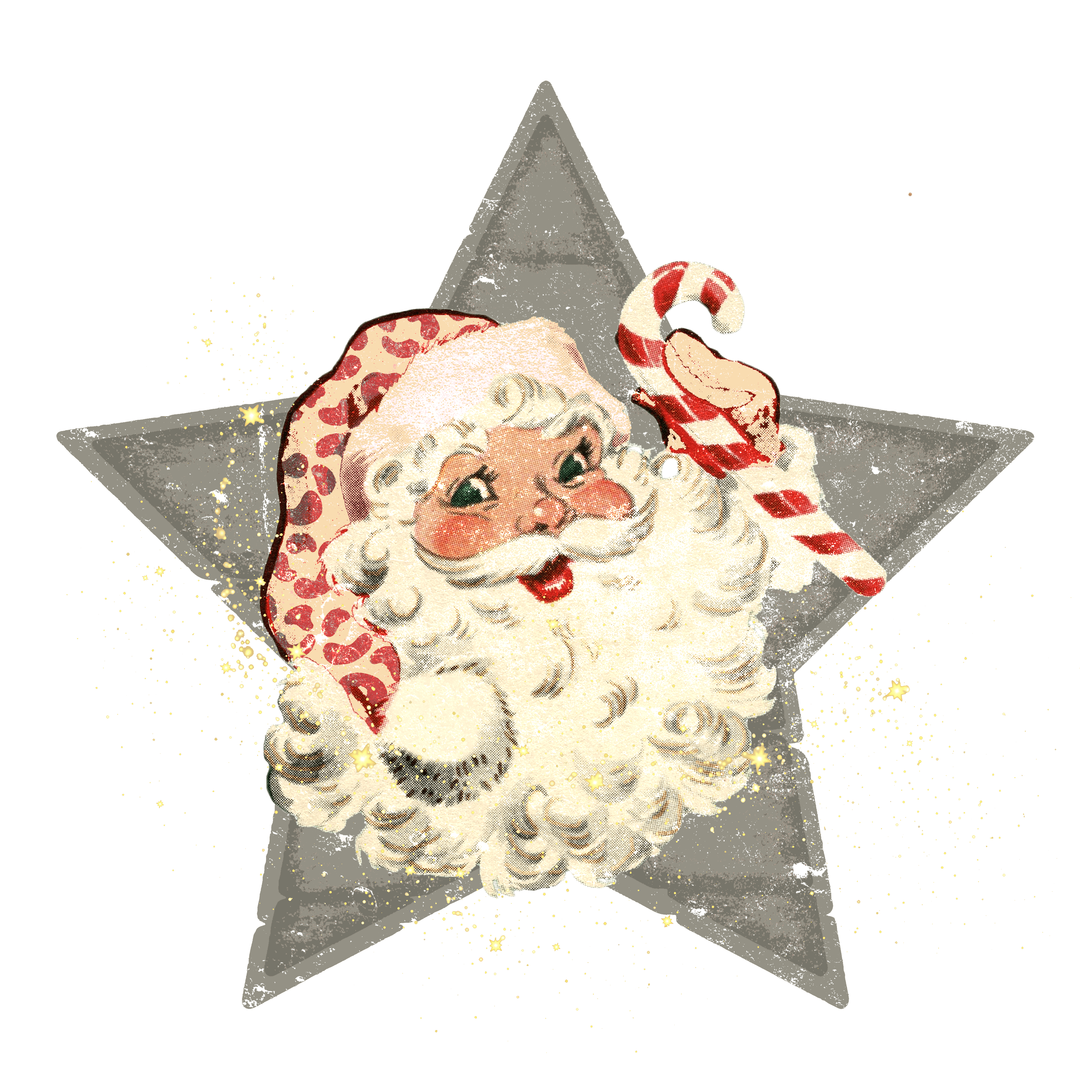 Christmas Santa Design DTF-Ready to Press | DTF Jersey