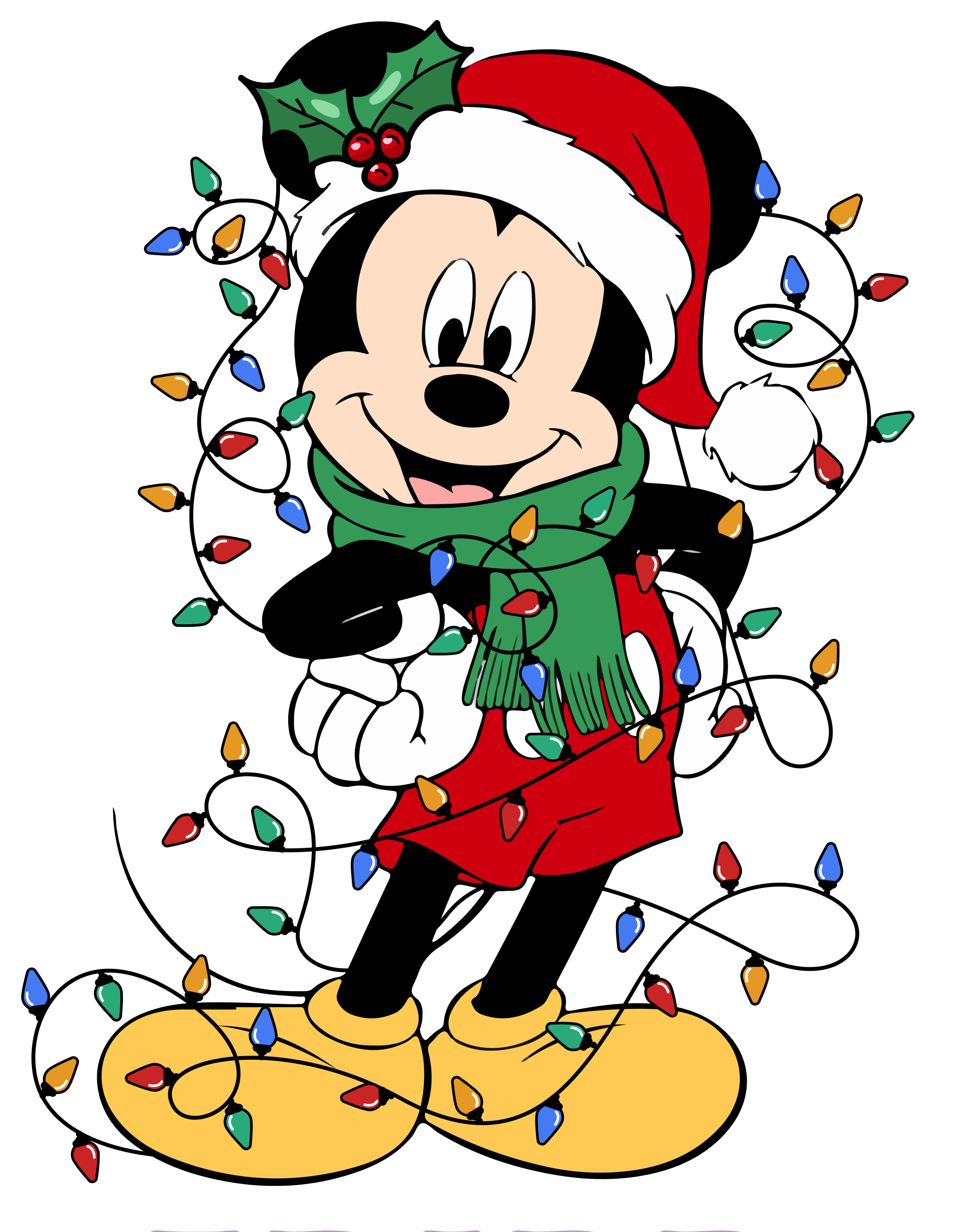Mickey Mouse Christmas DTF Ready to Press V3 | DTF Jersey