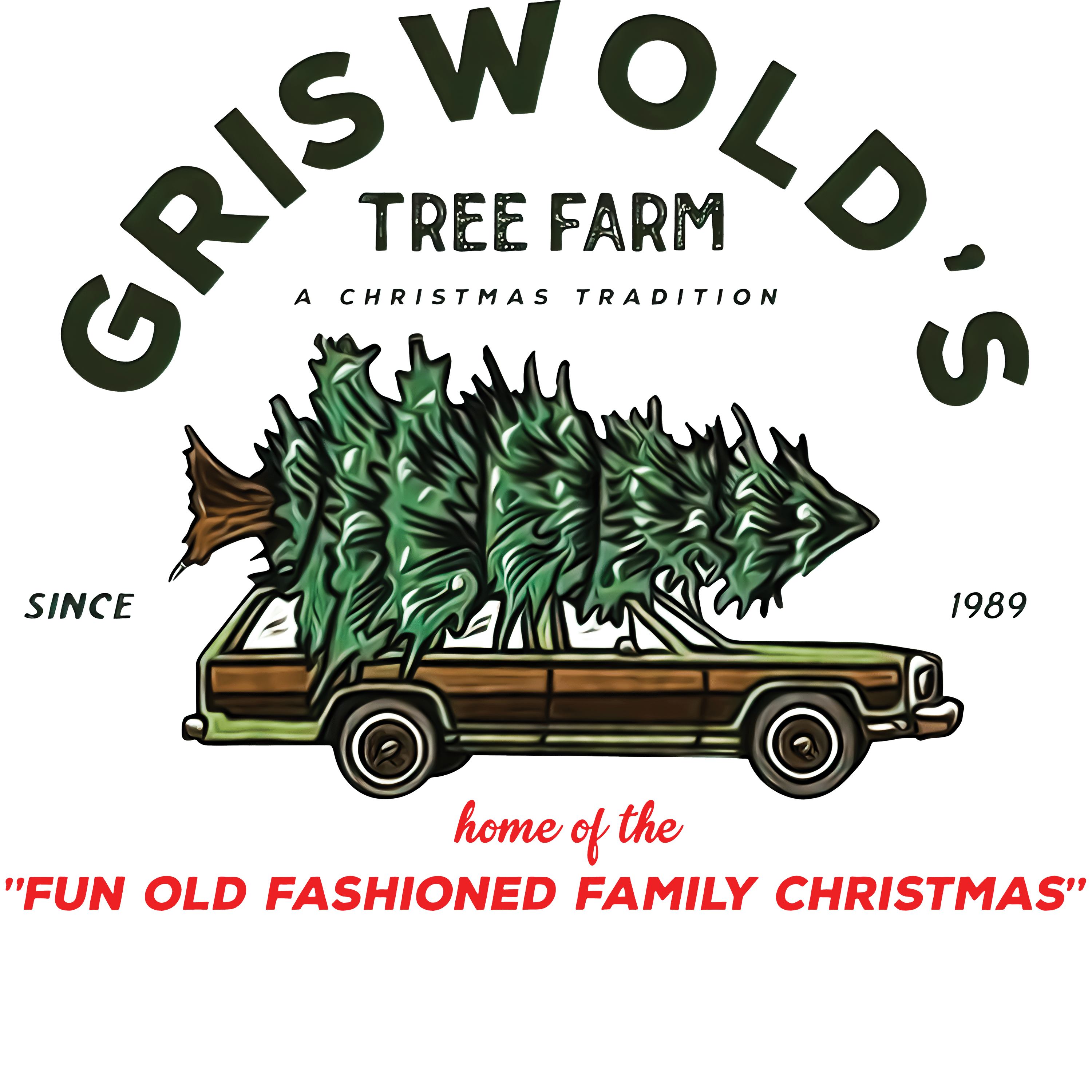 Griswold's Tree Farm Christmas Design | DTF Jersey