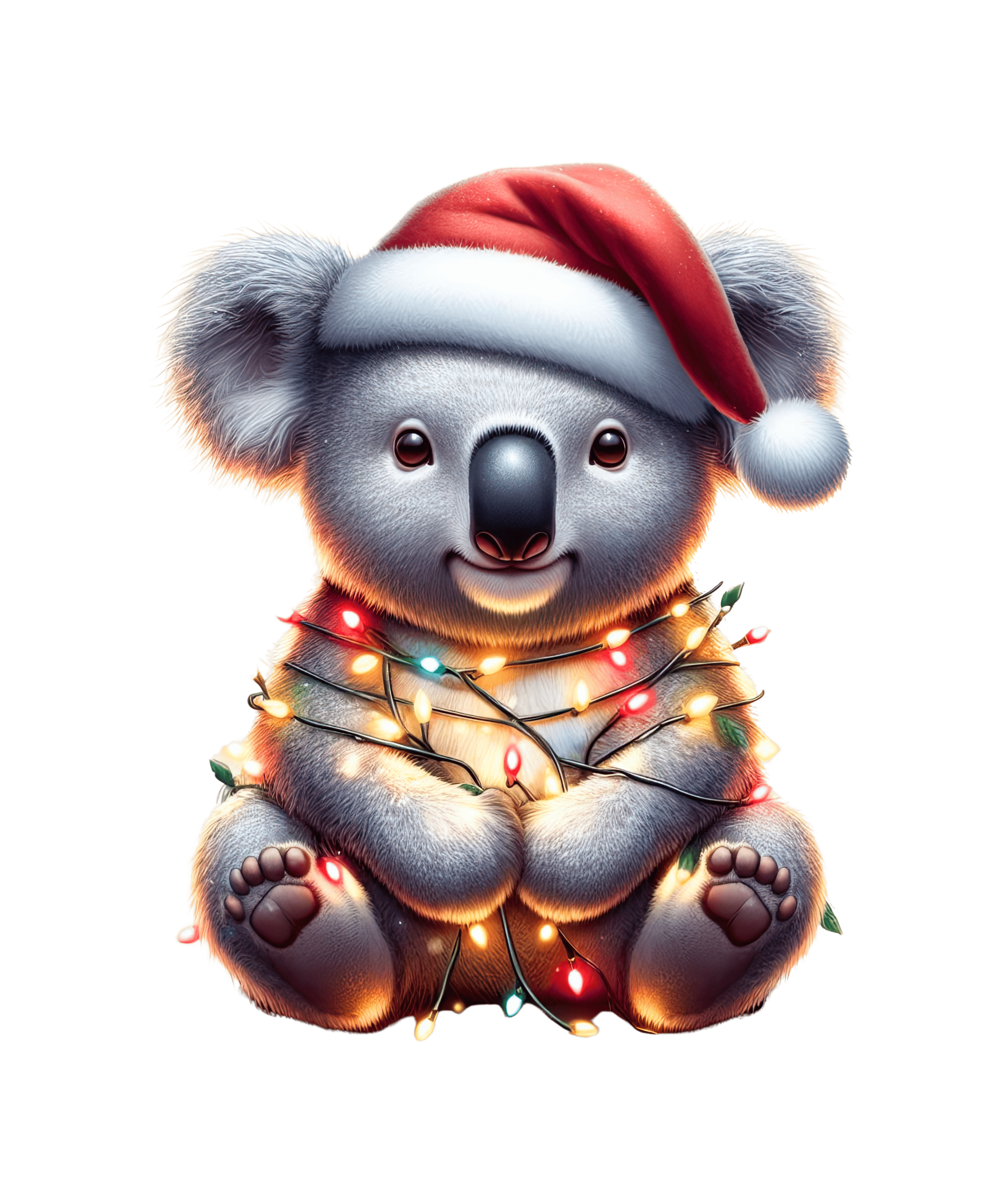 Christmas Kuala Tree Design - DTF Ready To Press